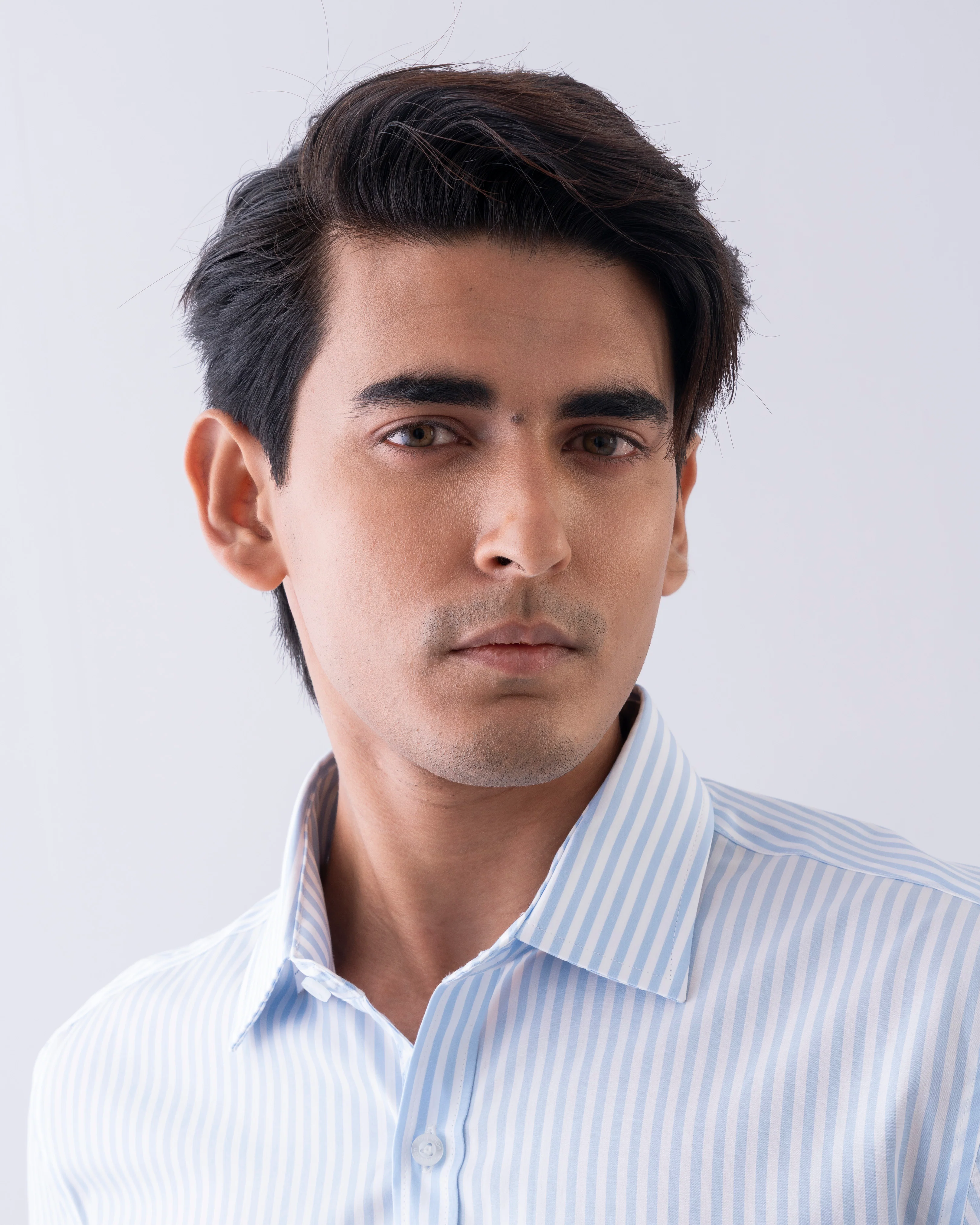 Regular Fit Bengal Stripe Templeton Formal Shirt - Image 4