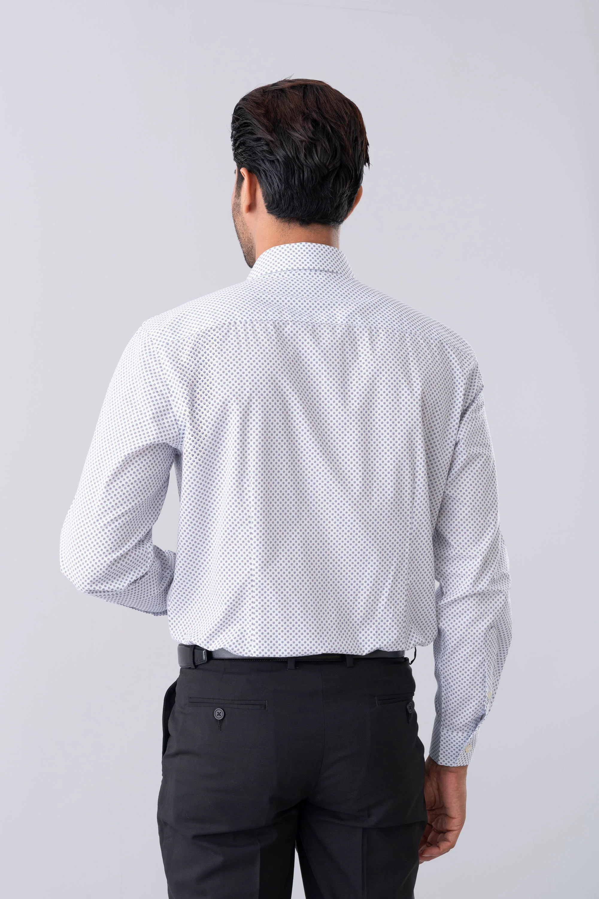 Slim Fit Printed Ultra Formal Shirt - Image 3