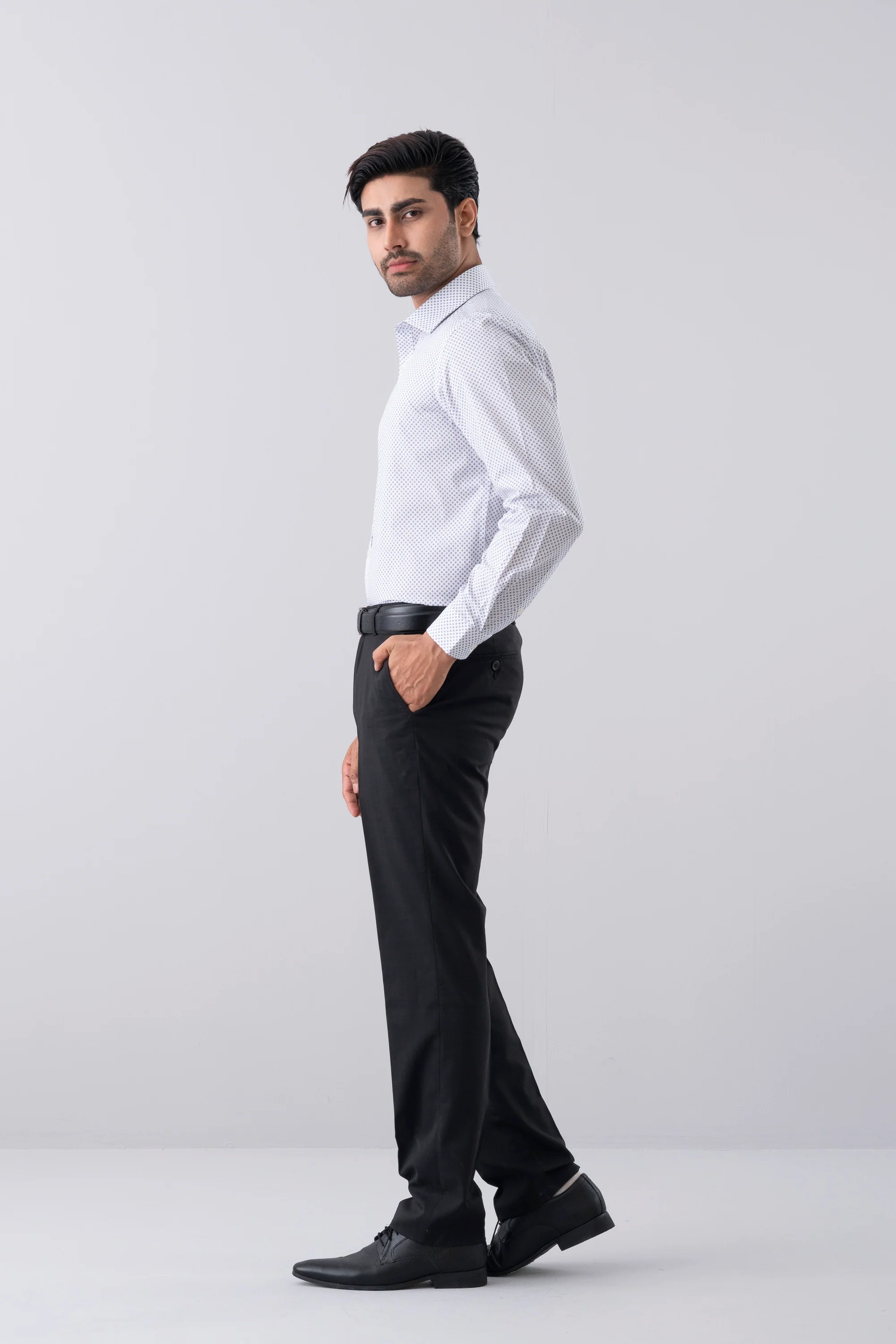 Slim Fit Printed Ultra Formal Shirt - Image 5