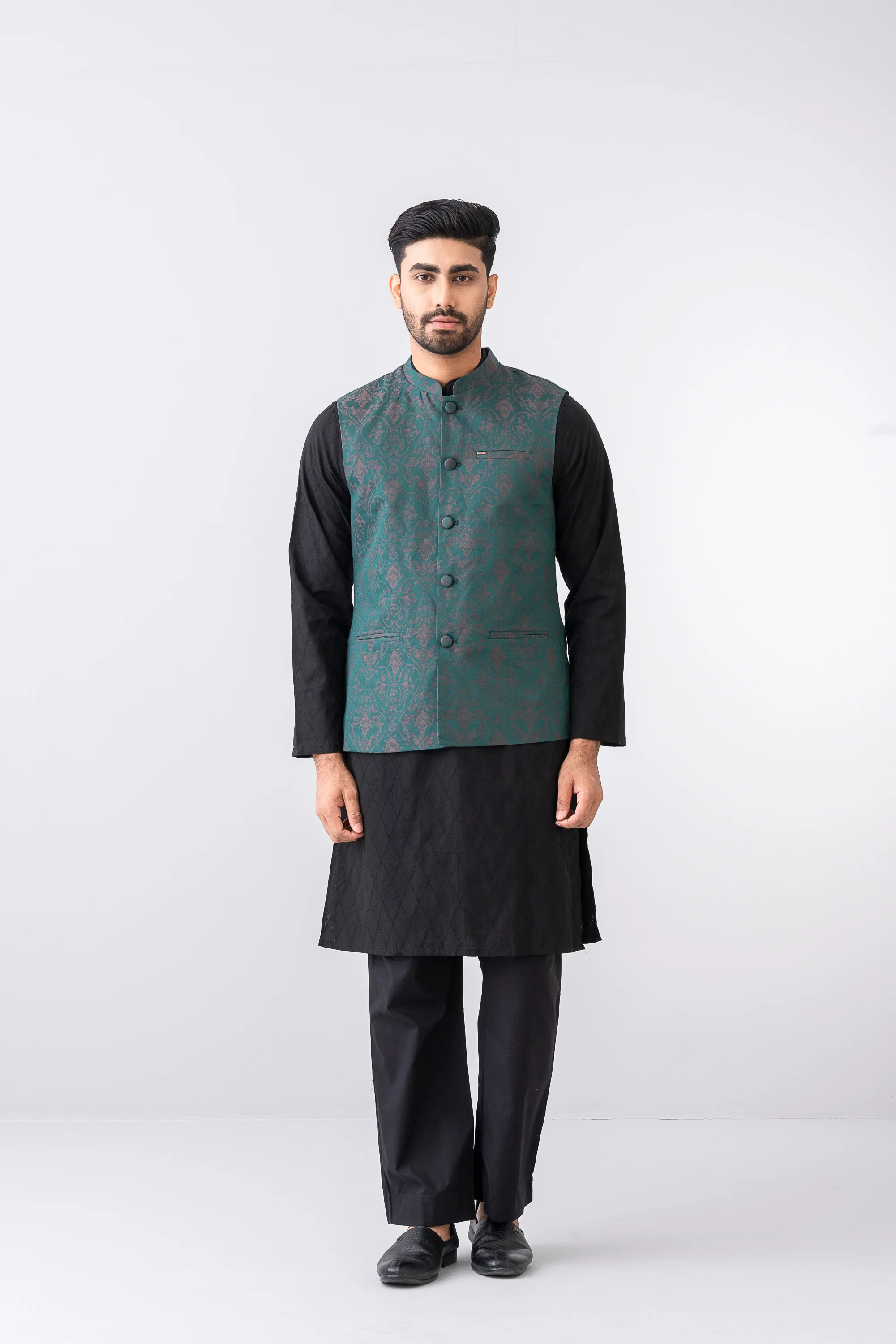Regular Fit Semi-Formal Waistcoat - Image 6