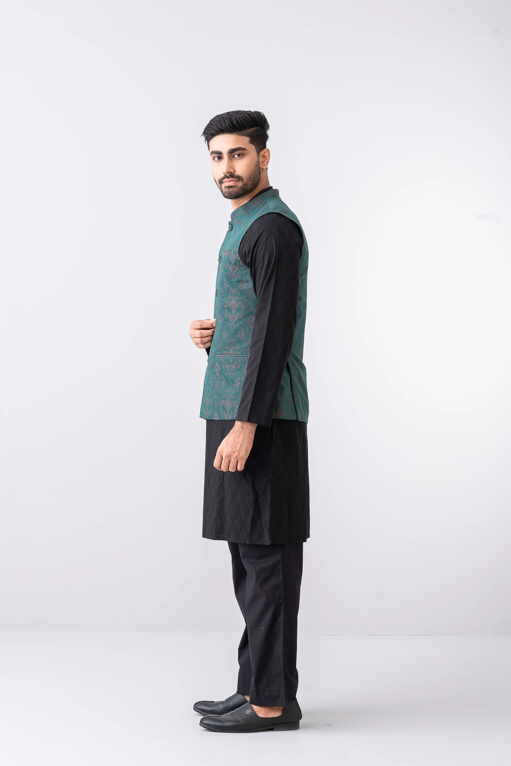 Regular Fit Semi-Formal Waistcoat - Image 8