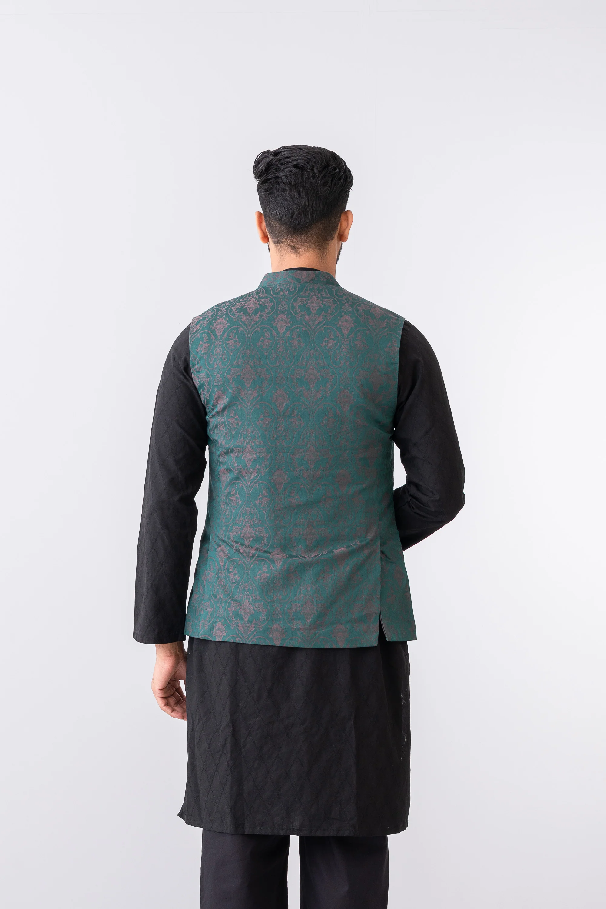 Regular Fit Semi-Formal Waistcoat - Image 9