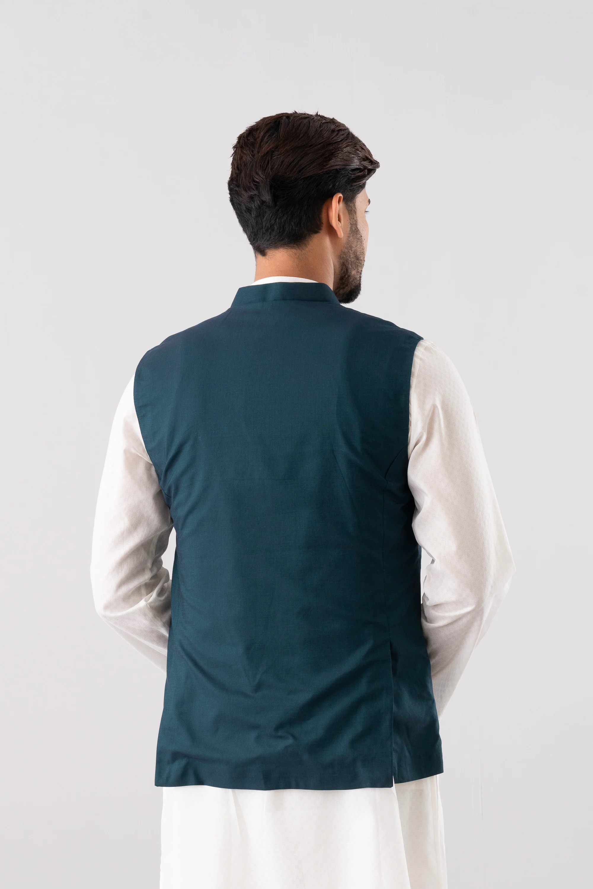 Regular Fit Semi-Formal Waistcoat - Image 11