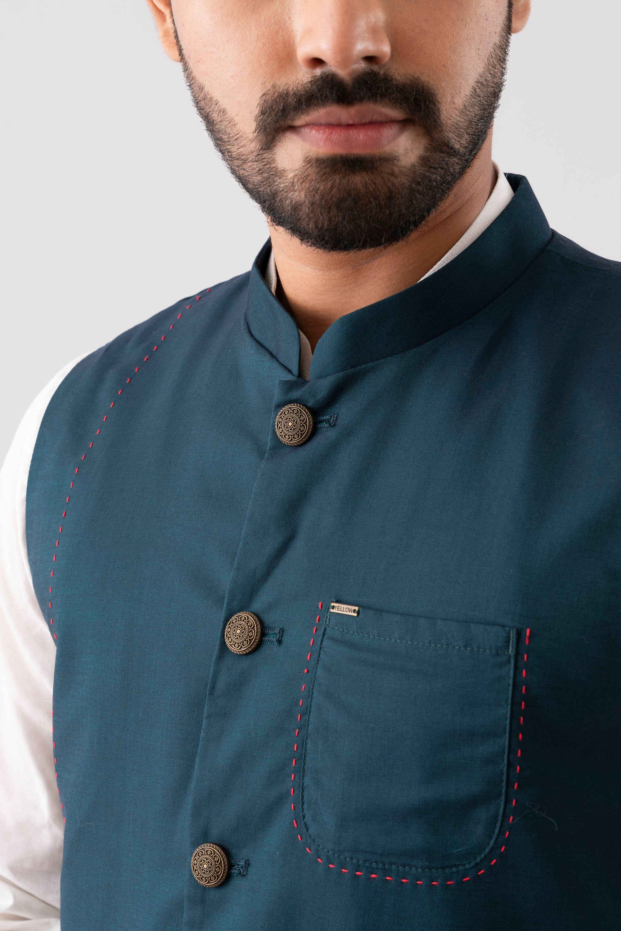 Regular Fit Semi-Formal Waistcoat - Image 12