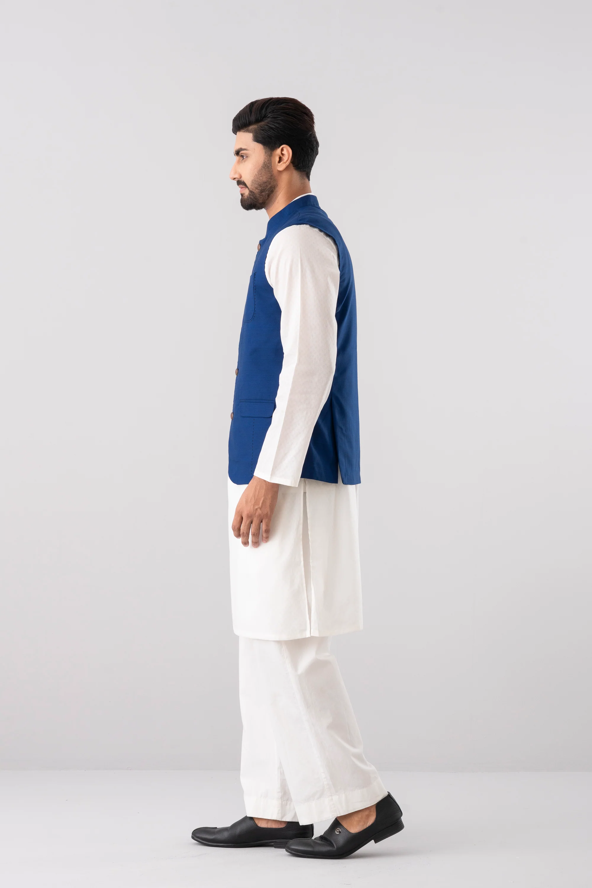 Regular Fit Semi-Formal Waistcoat - Image 3