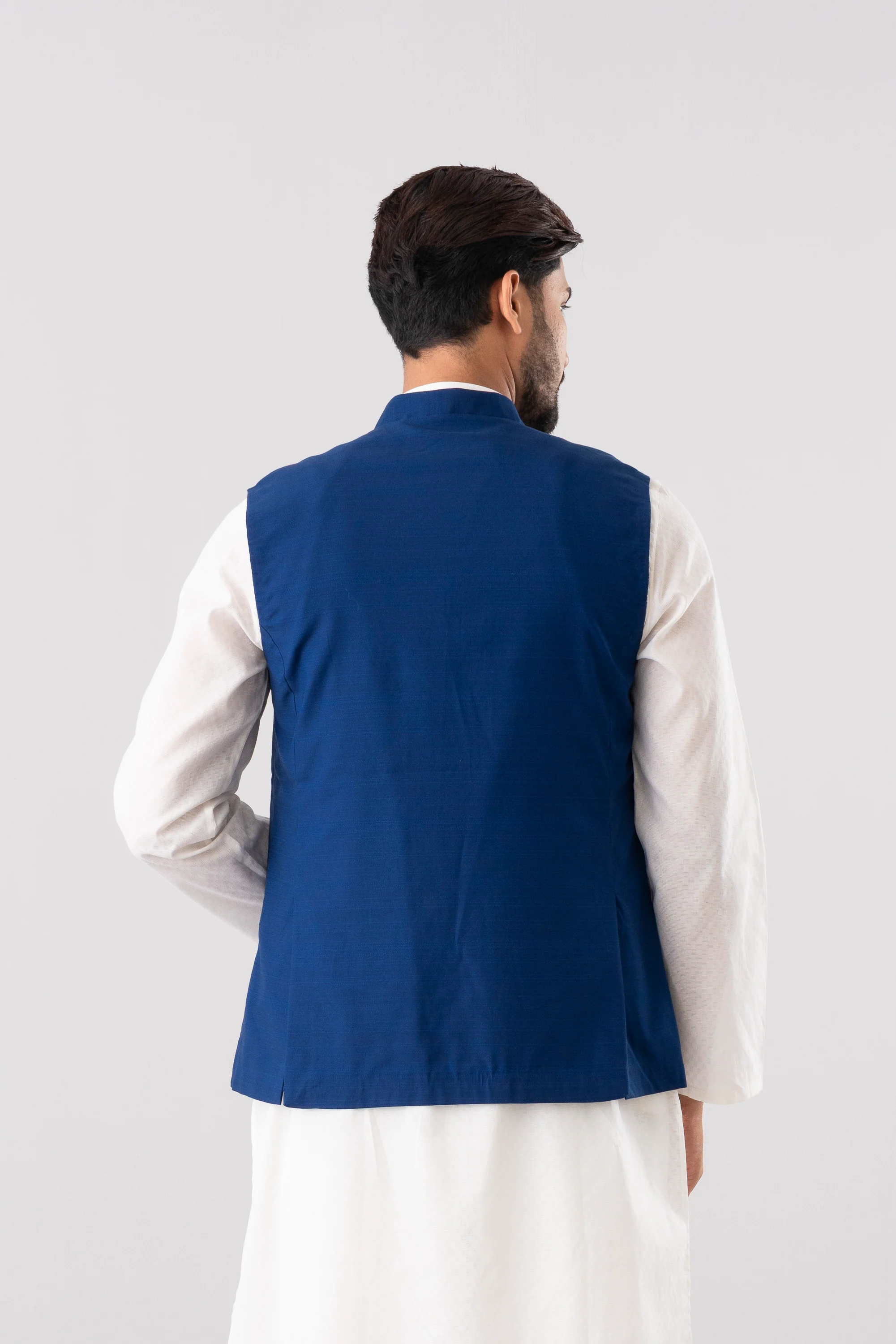 Regular Fit Semi-Formal Waistcoat - Image 4