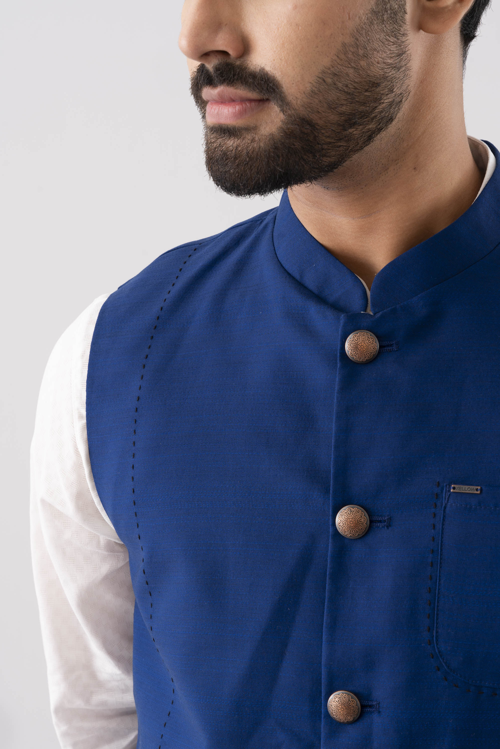 Regular Fit Semi-Formal Waistcoat - Image 5