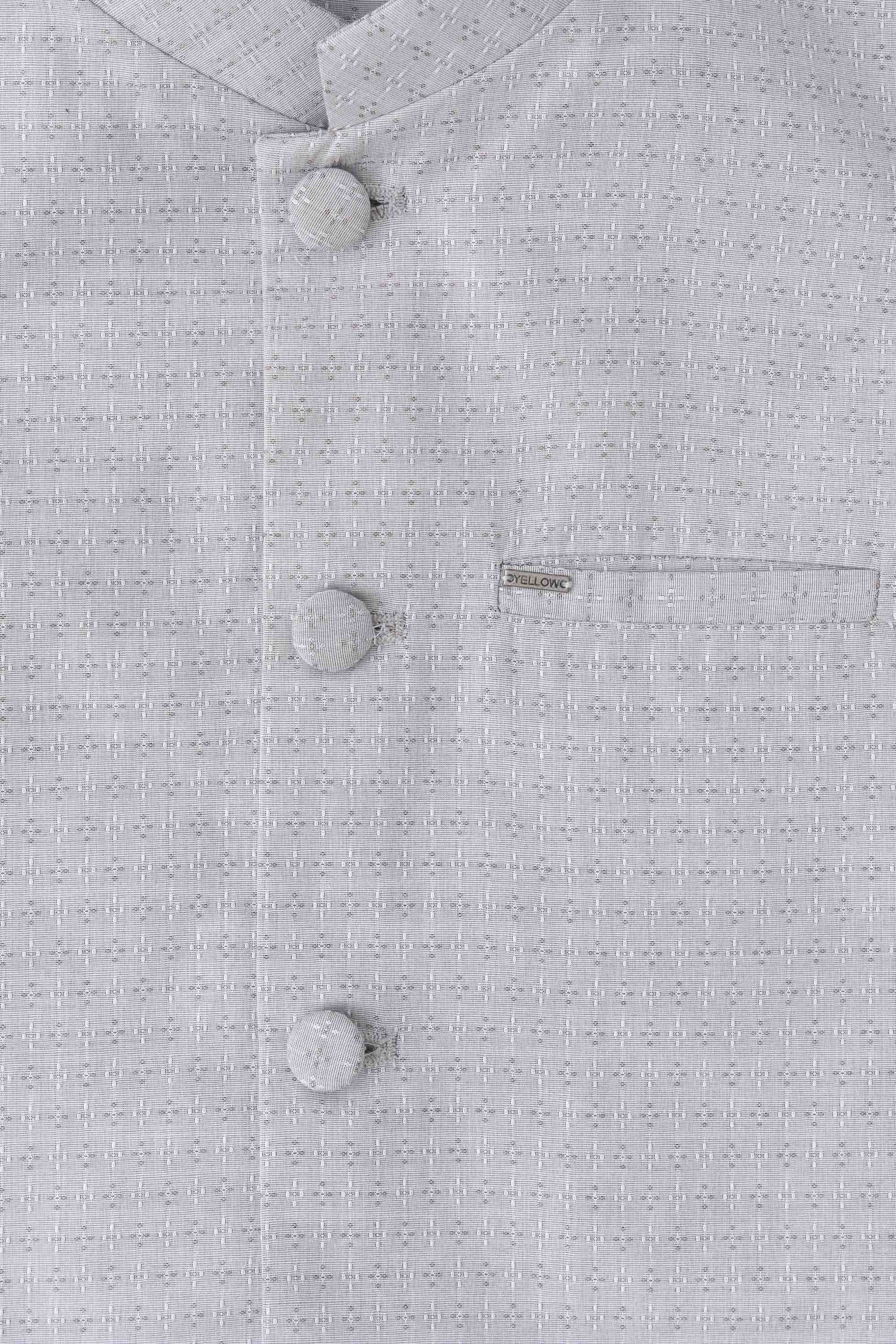 Regular Fit Cotton Semi-Formal Waistcoat - Image 11