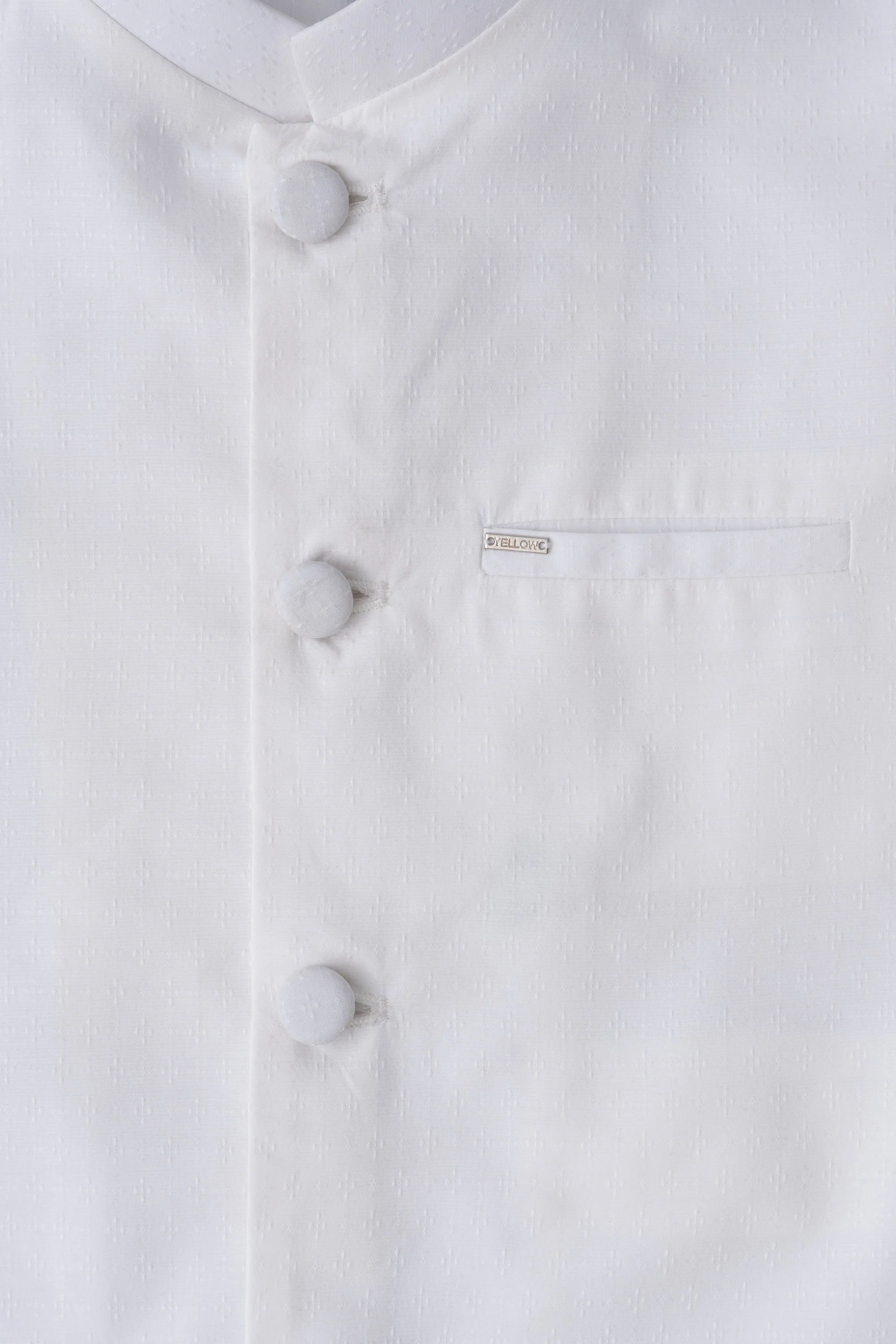 Regular Fit Cotton Semi-Formal Waistcoat - Image 6