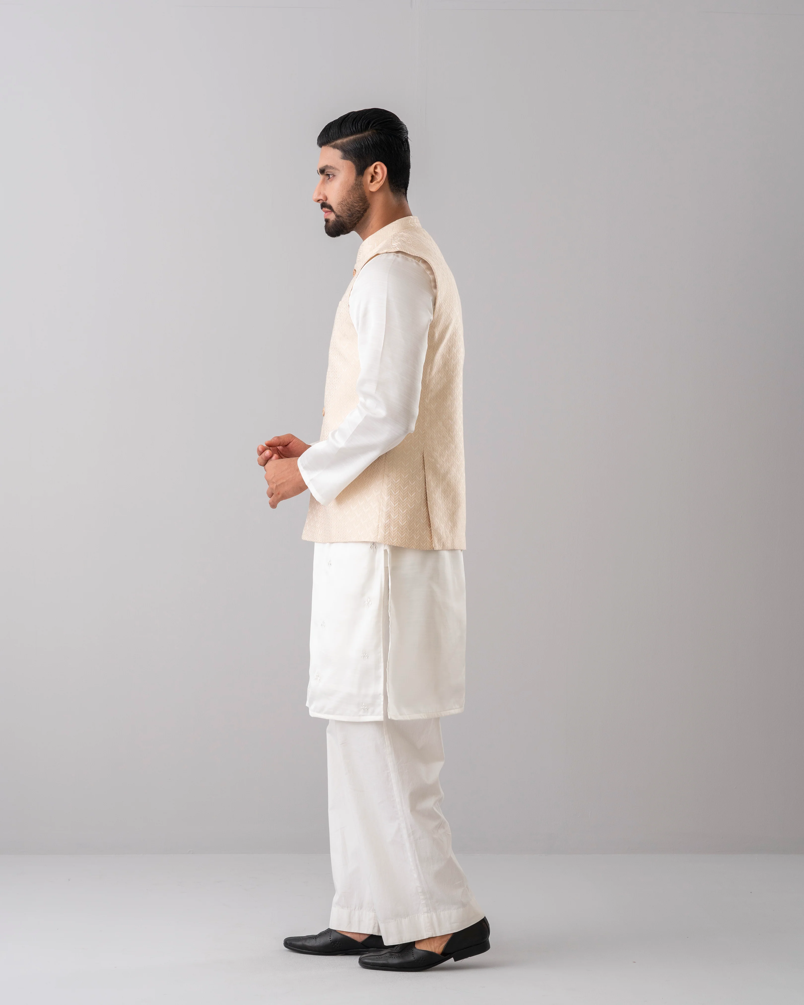 Regular Fit Semi-Formal Waistcoat - Image 2