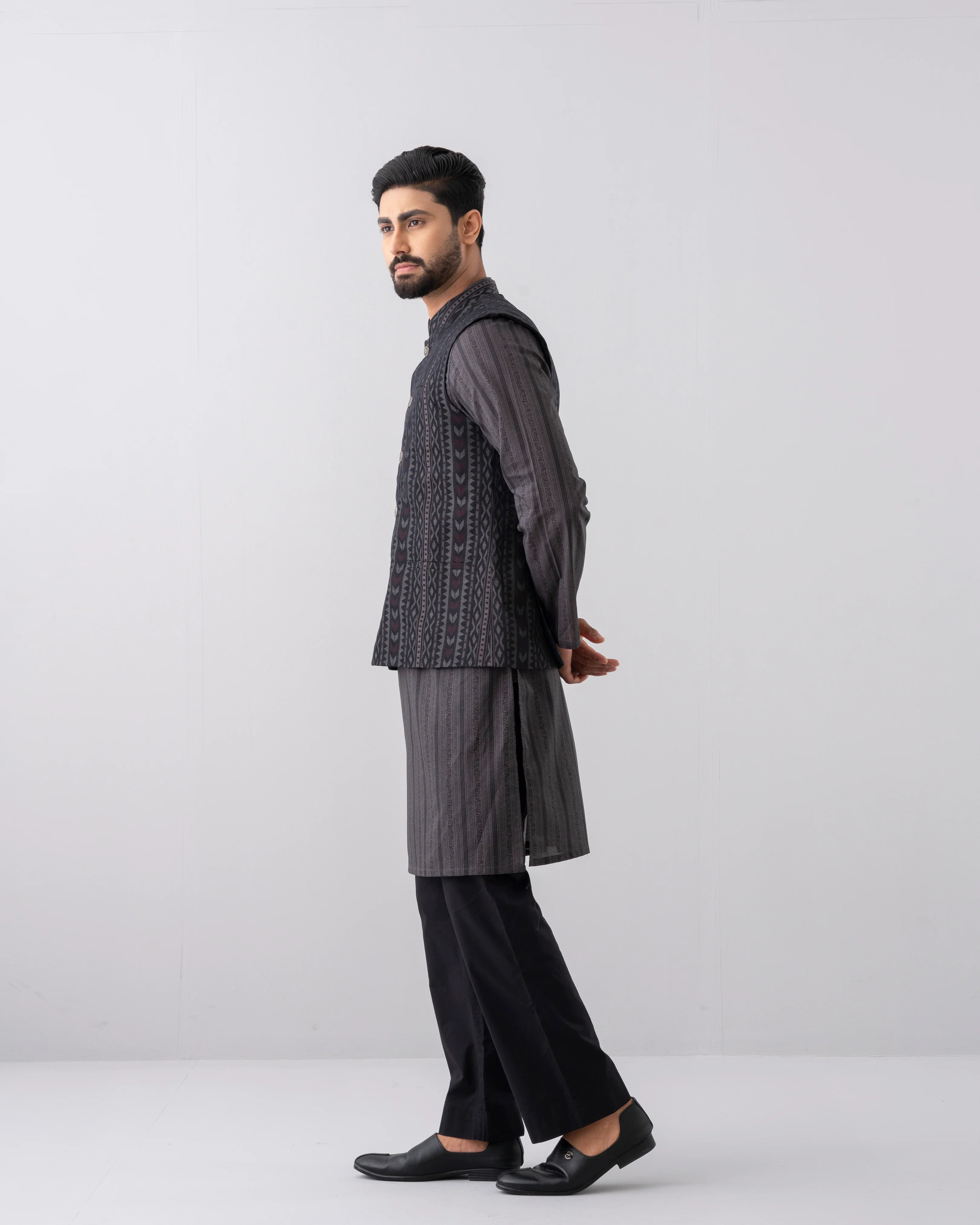 Regular Fit Semi-Formal Waistcoat - Image 2