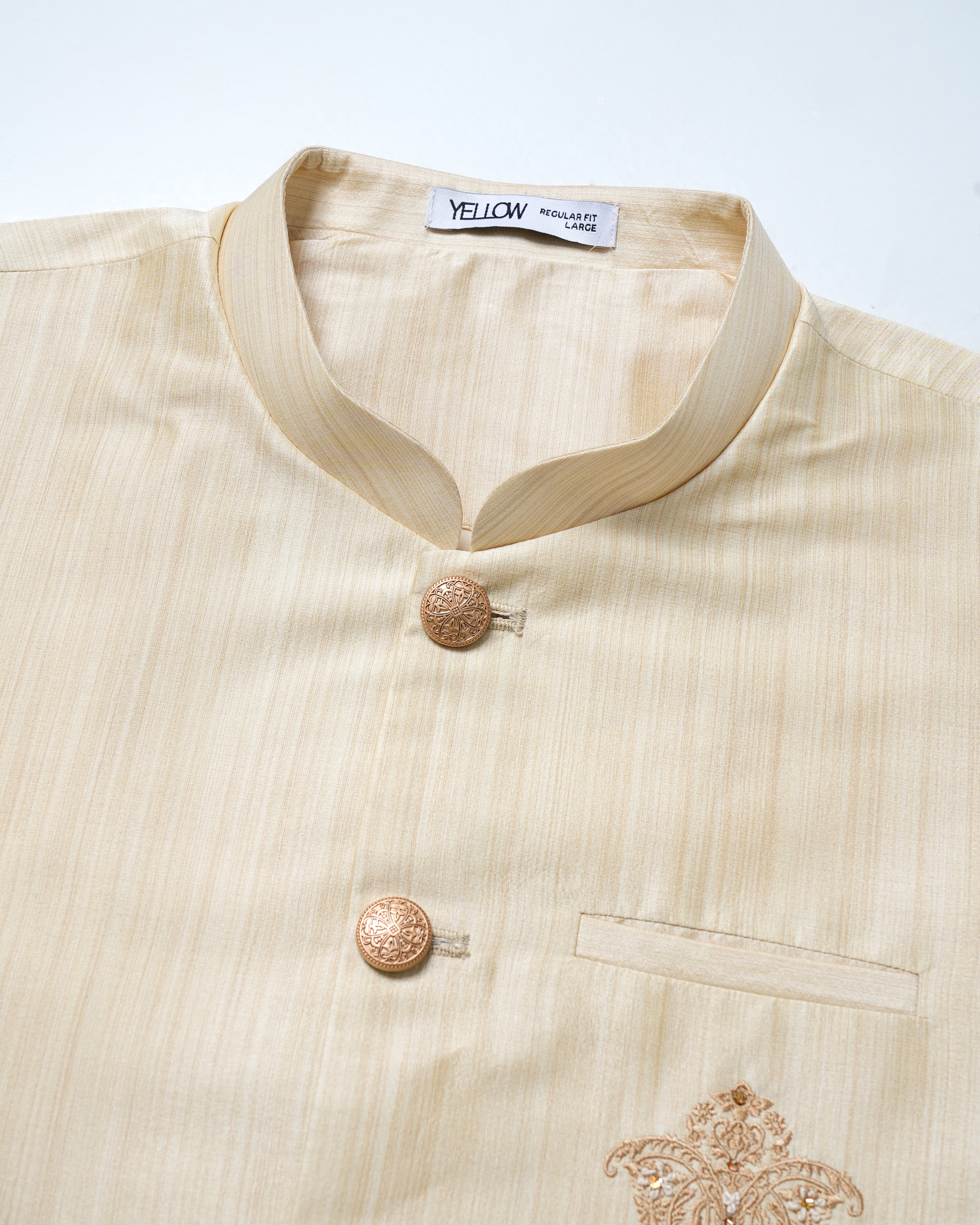 Regular Fit Semi-Formal Waistcoat - Image 6