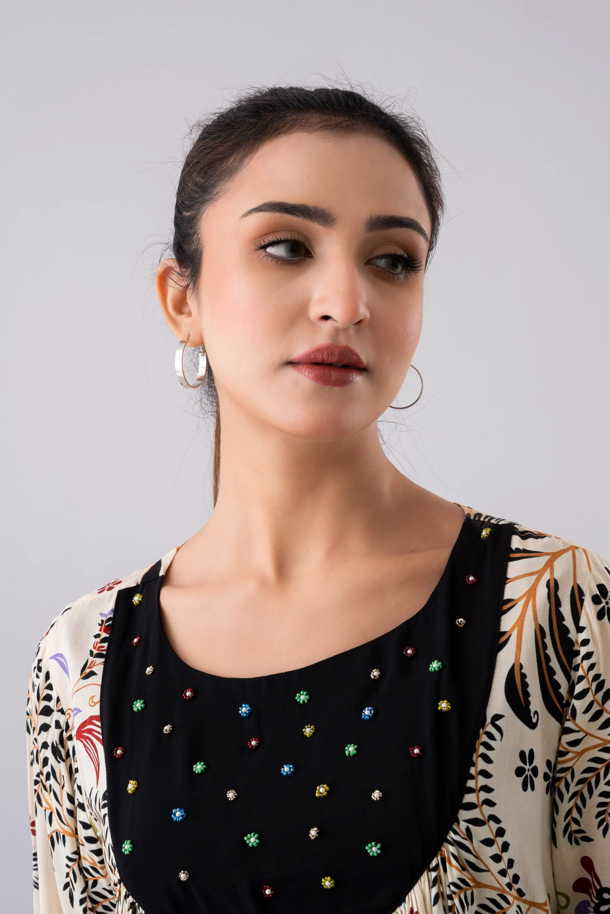 Regular Fit Printed Fashion Top - Mystika - Image 5