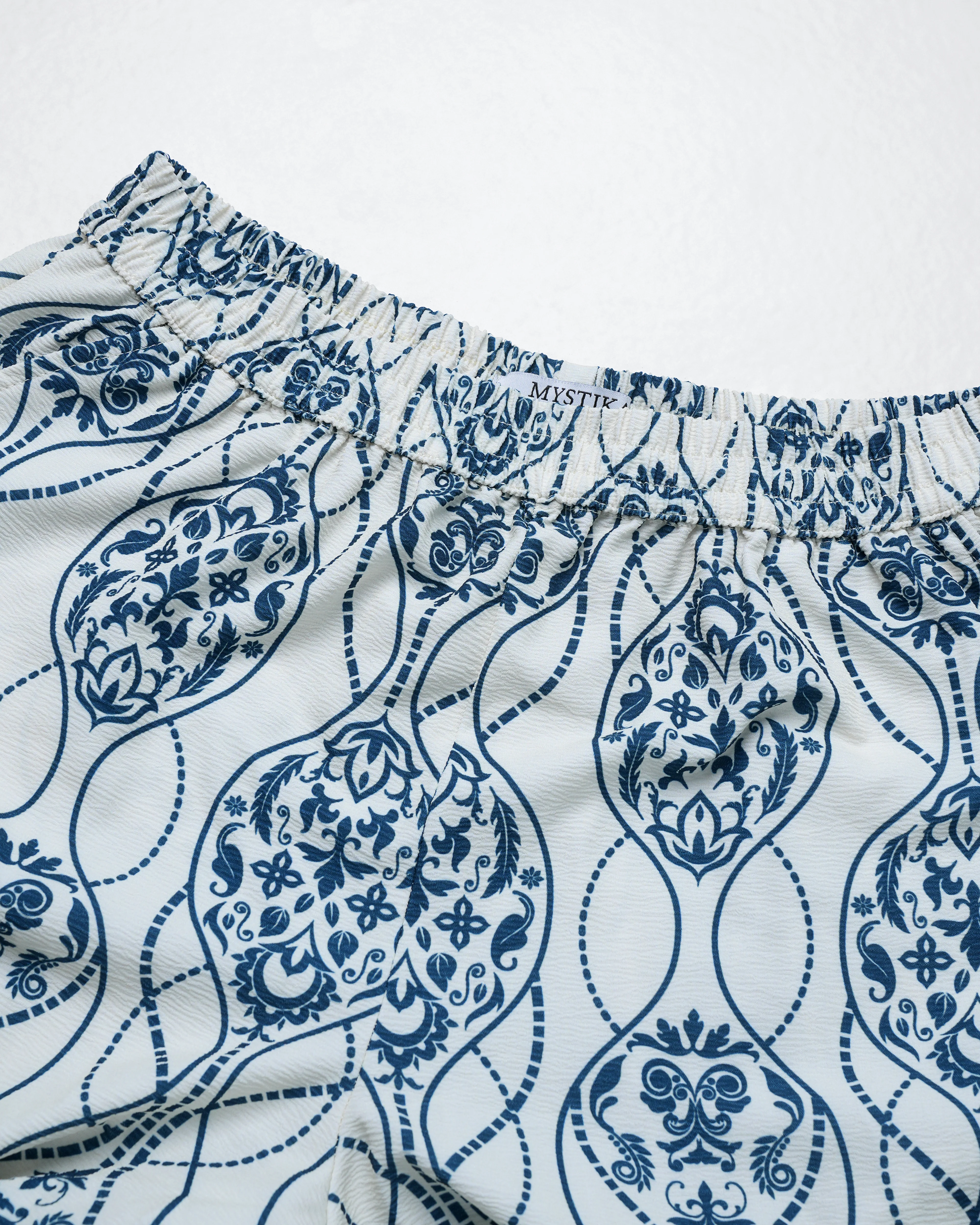 Regular Fit Printed Pant-Mystika - Image 8