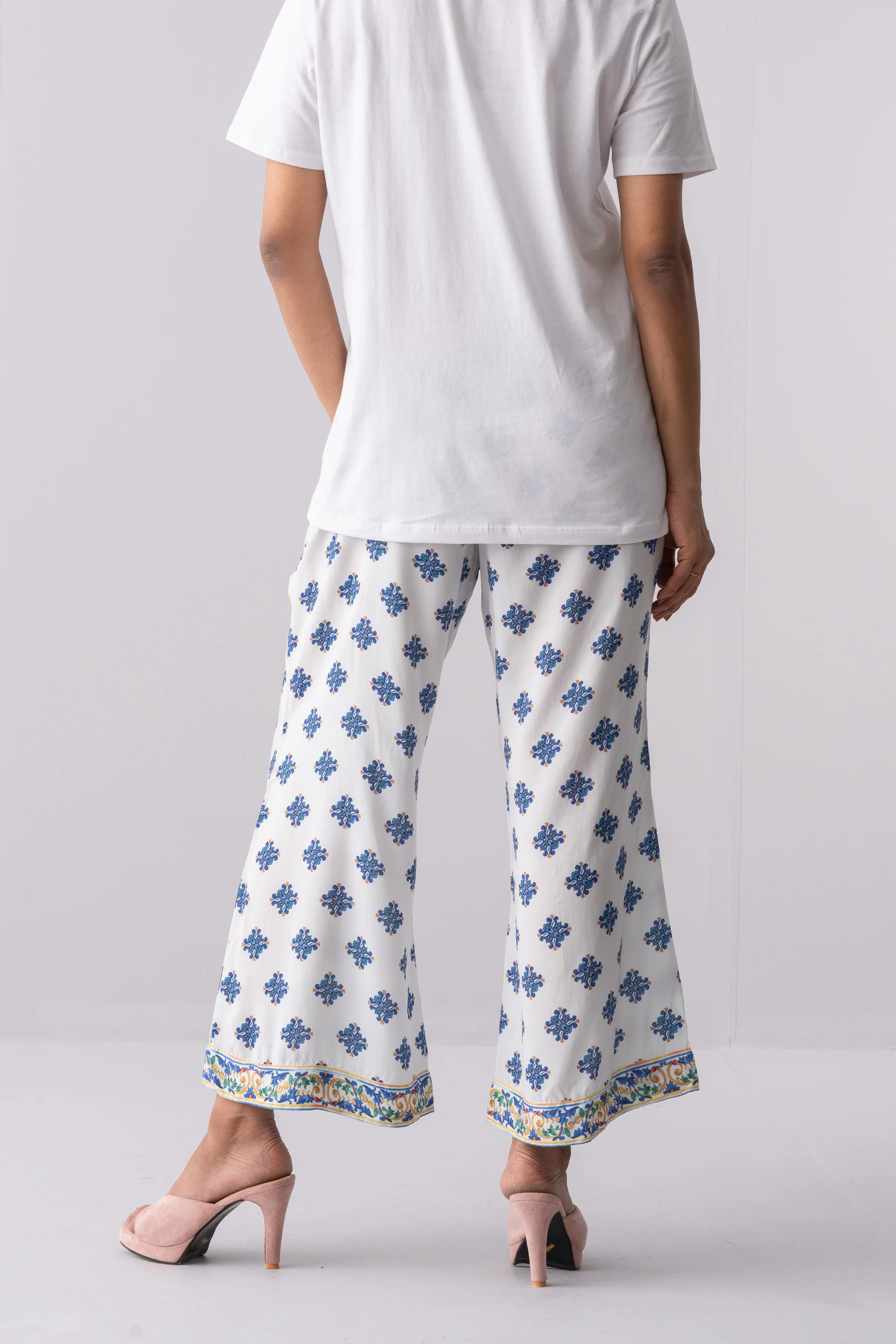 AOP Moroccan Printed Palazzo - Mystika - Image 5