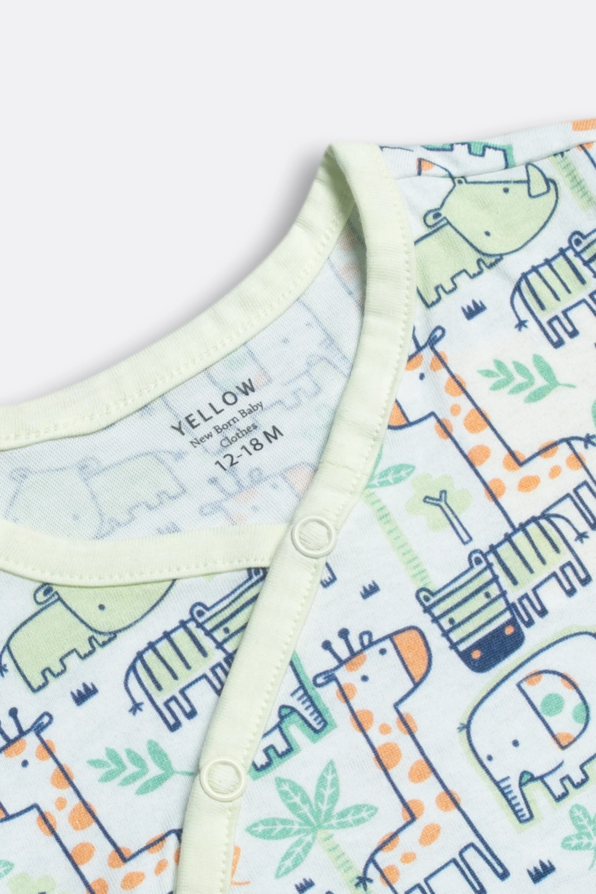Newborn Boys' Body Suit (0-6 Months) - Image 3