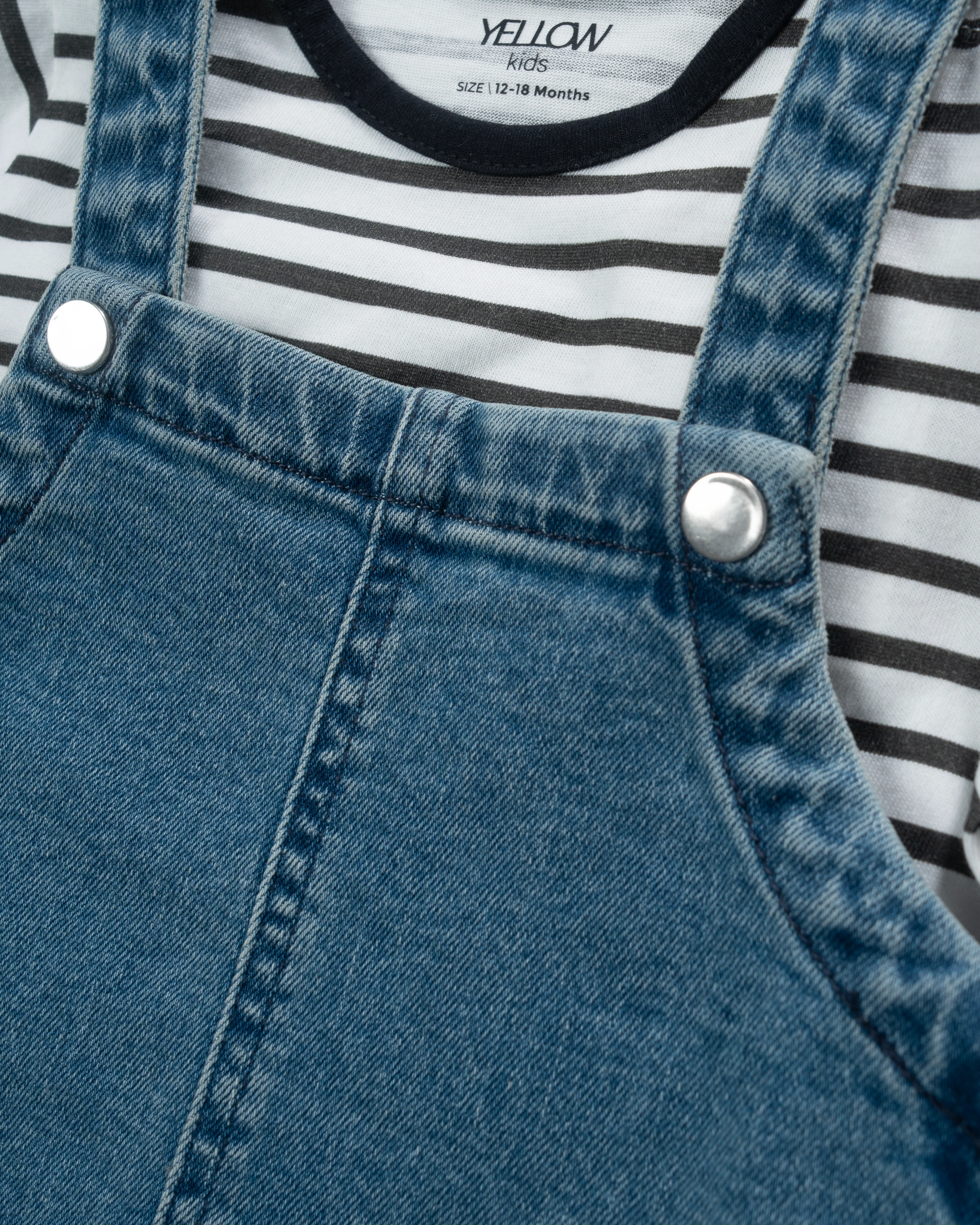 Newborn Boys' Dungaree (0-6 Months) - Image 3