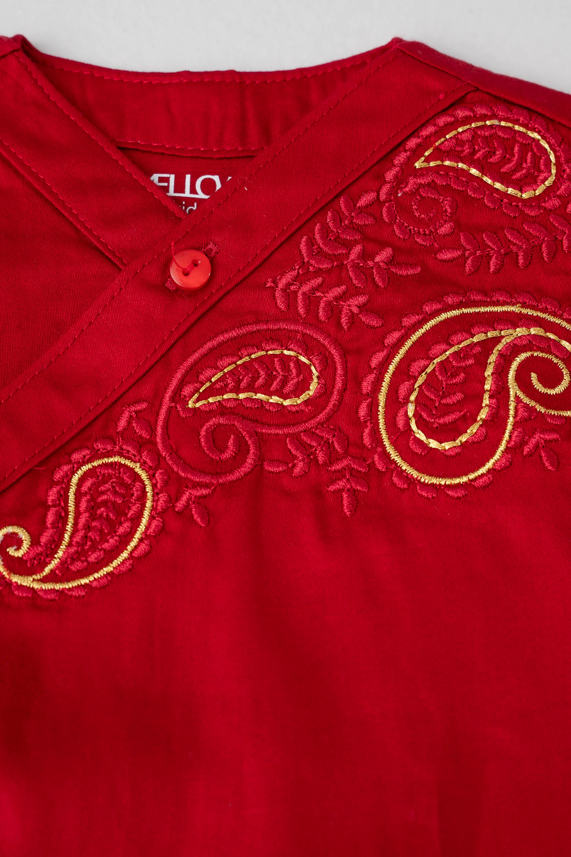 Newborn Boys' Panjabi Set (0-6 Months) - Image 3