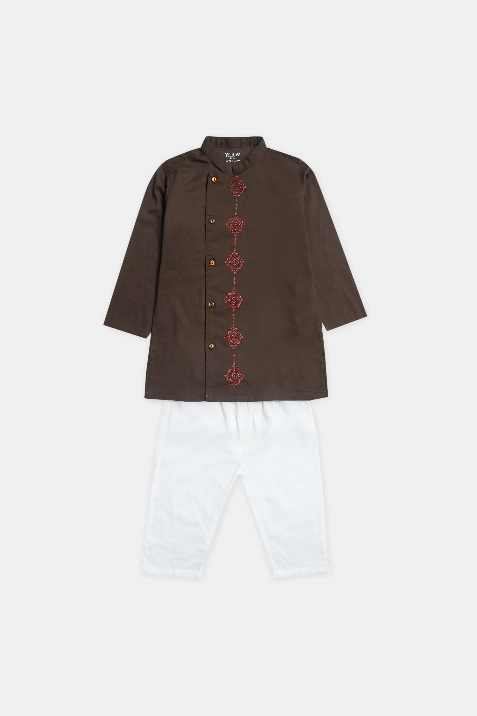 Newborn Boys' Panjabi Set (0-6 Months)