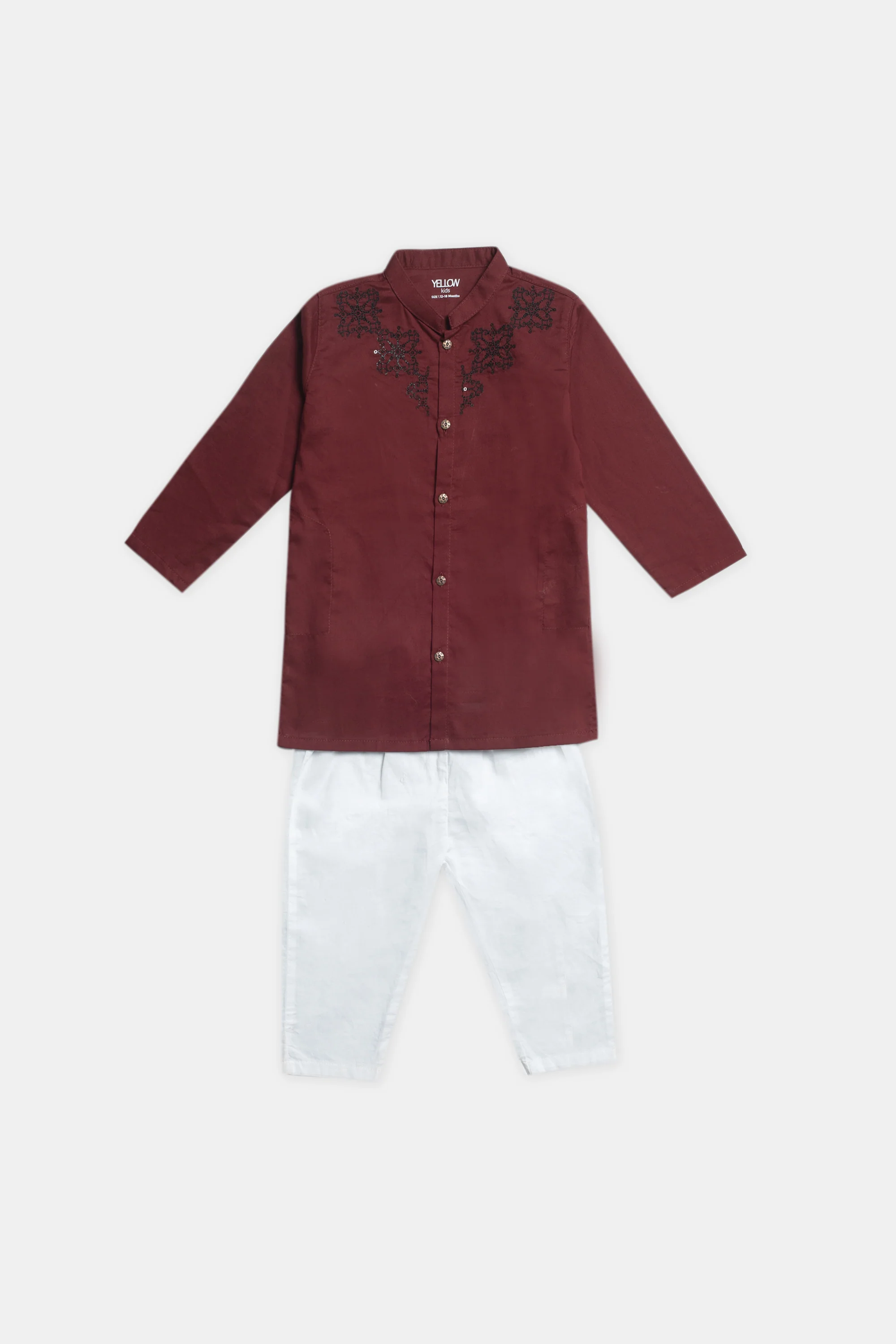 Newborn Boys' Panjabi Set (6-18 Months)