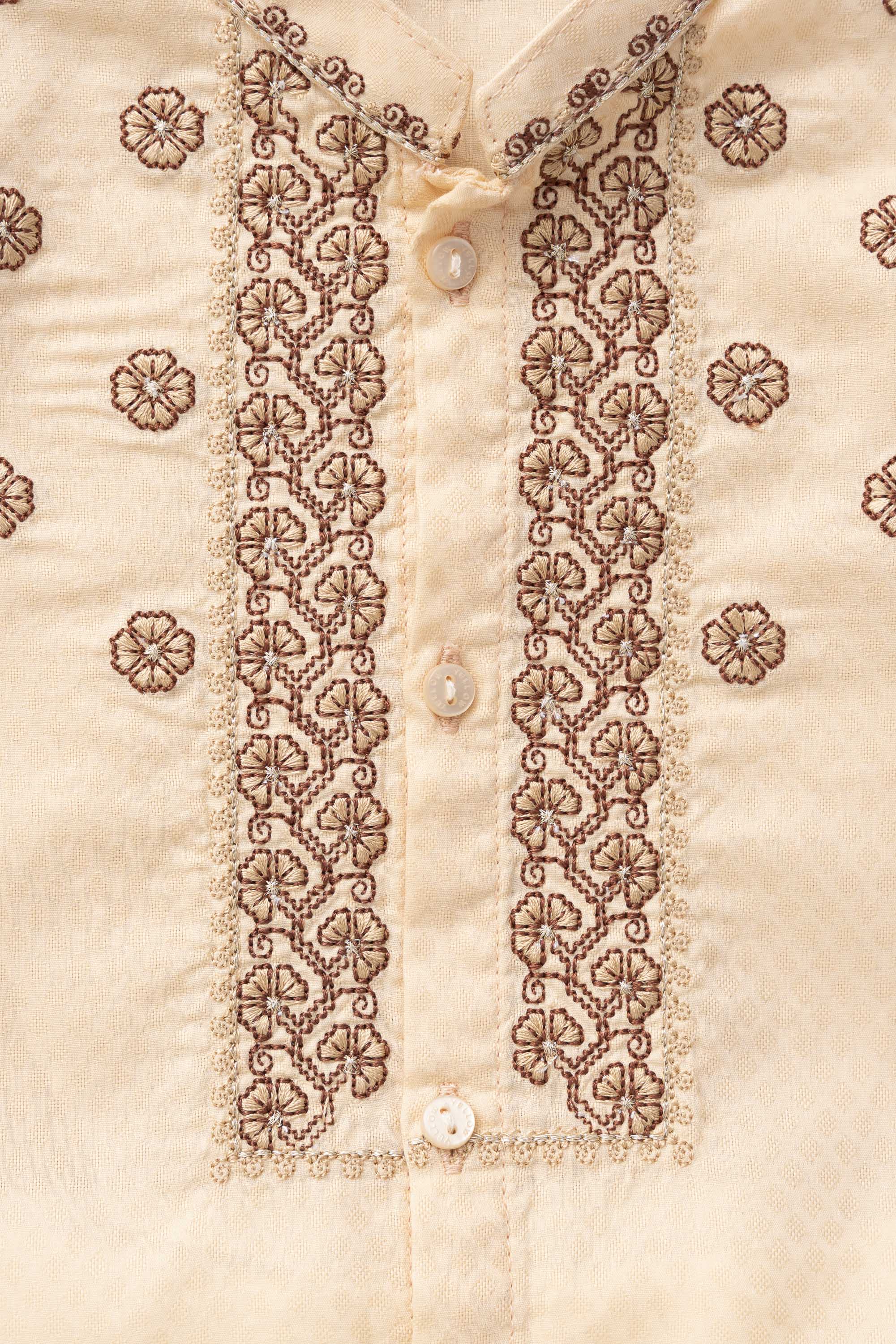 Newborn Boys' Panjabi Set (0-6 Months) - Image 3