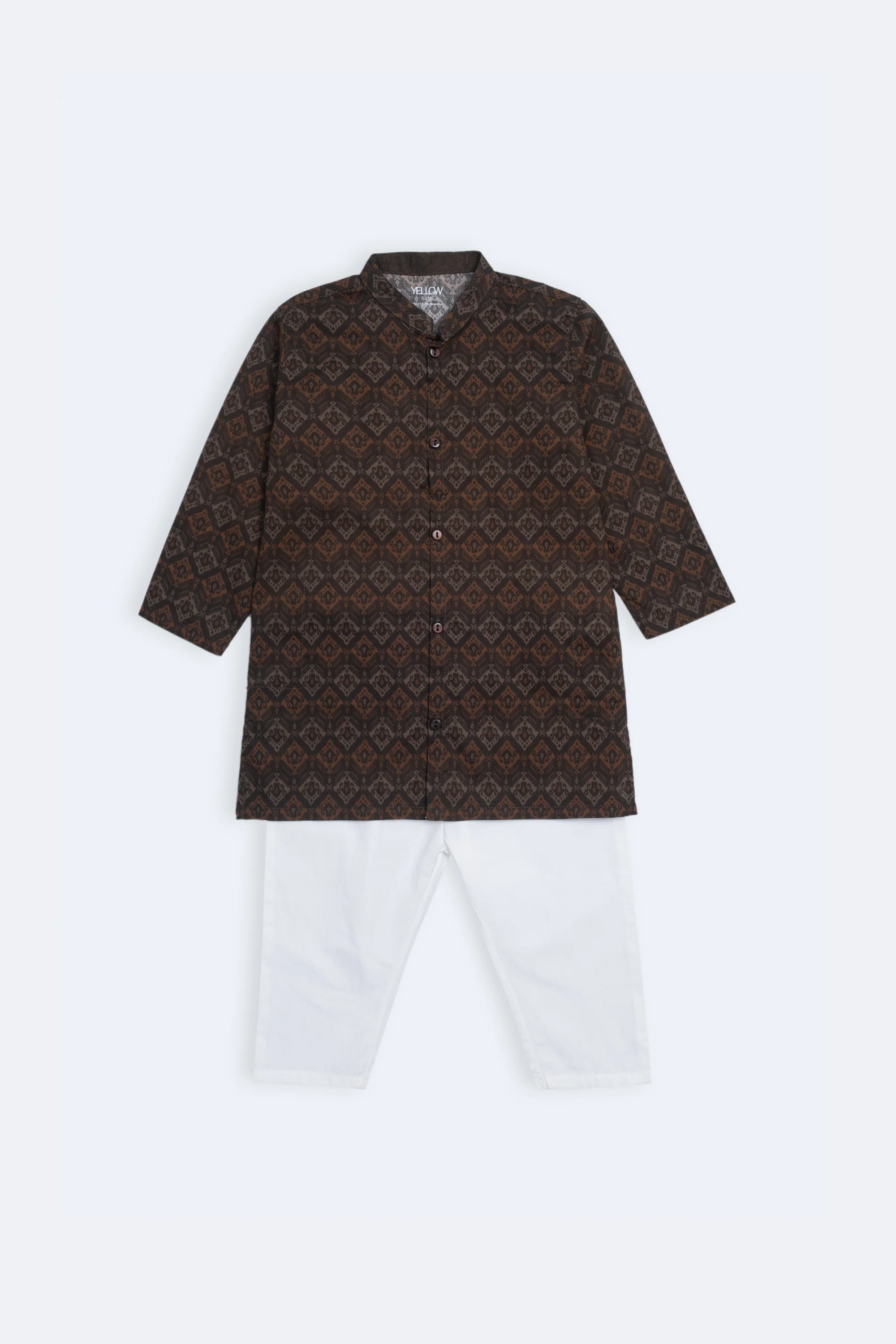 Newborn Boys' Panjabi Set (0-6 Months)