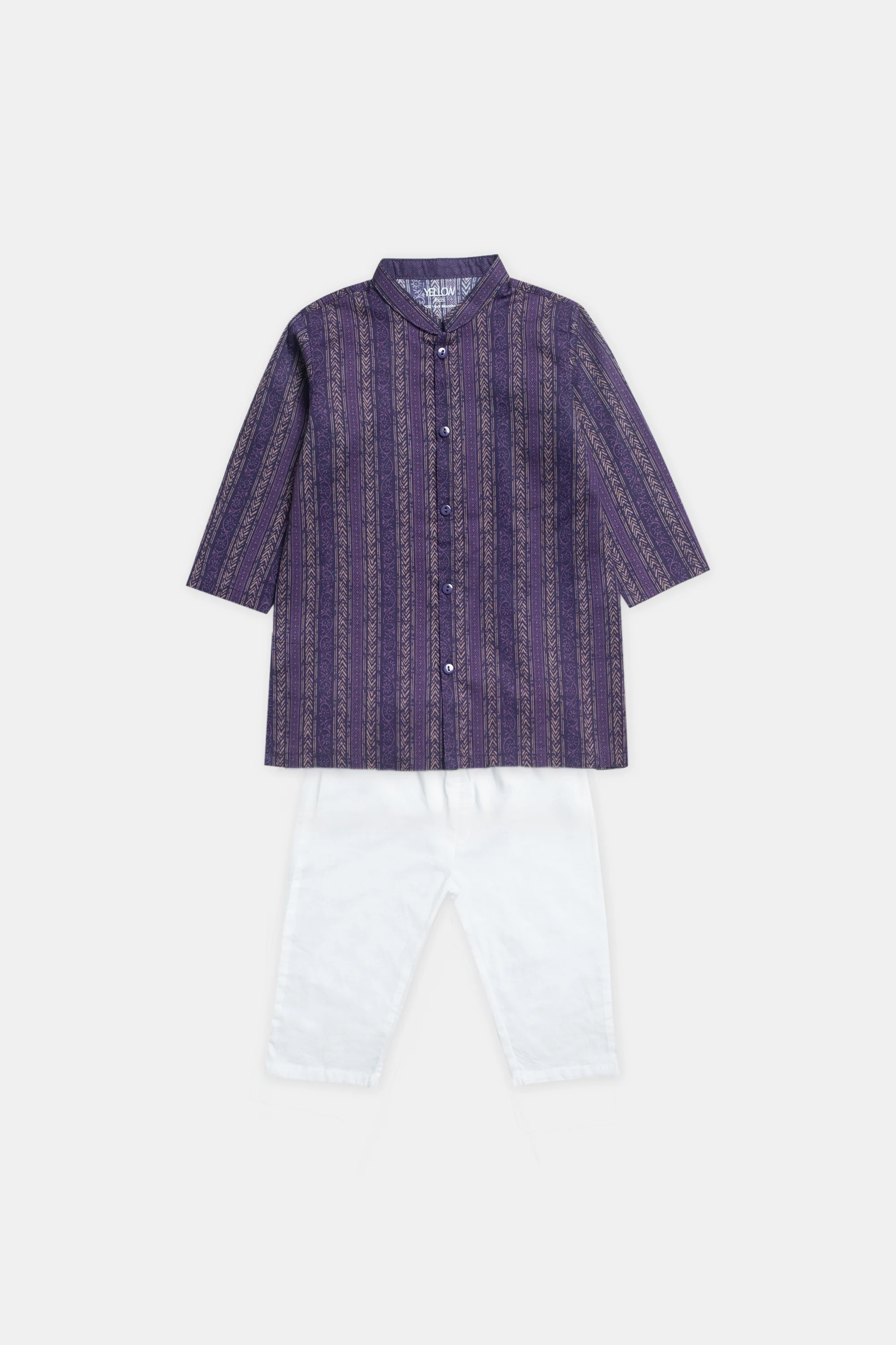 Newborn Boys' Panjabi Set (0-6 Months)