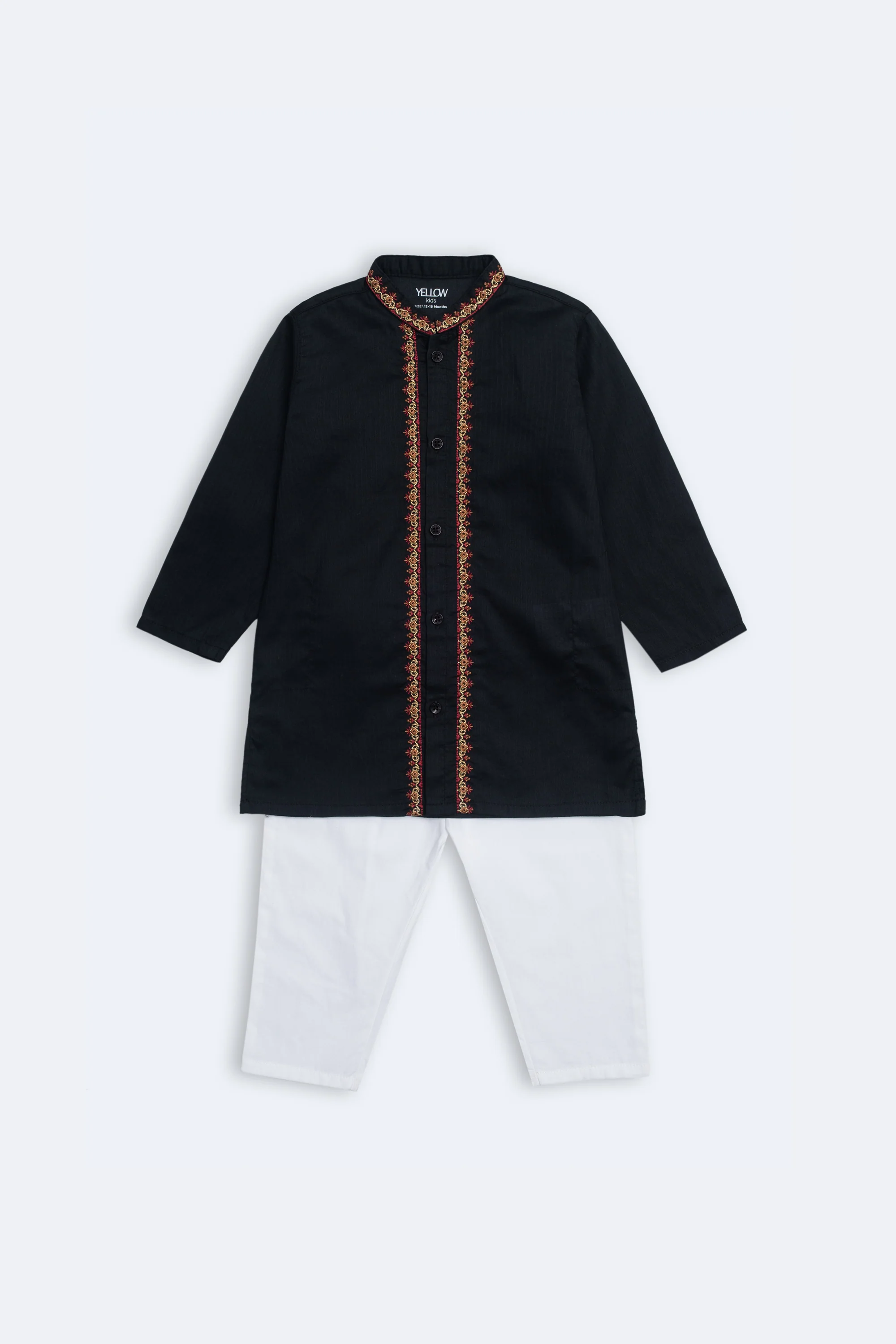 Newborn Boys' Panjabi Set (6-18 Months)