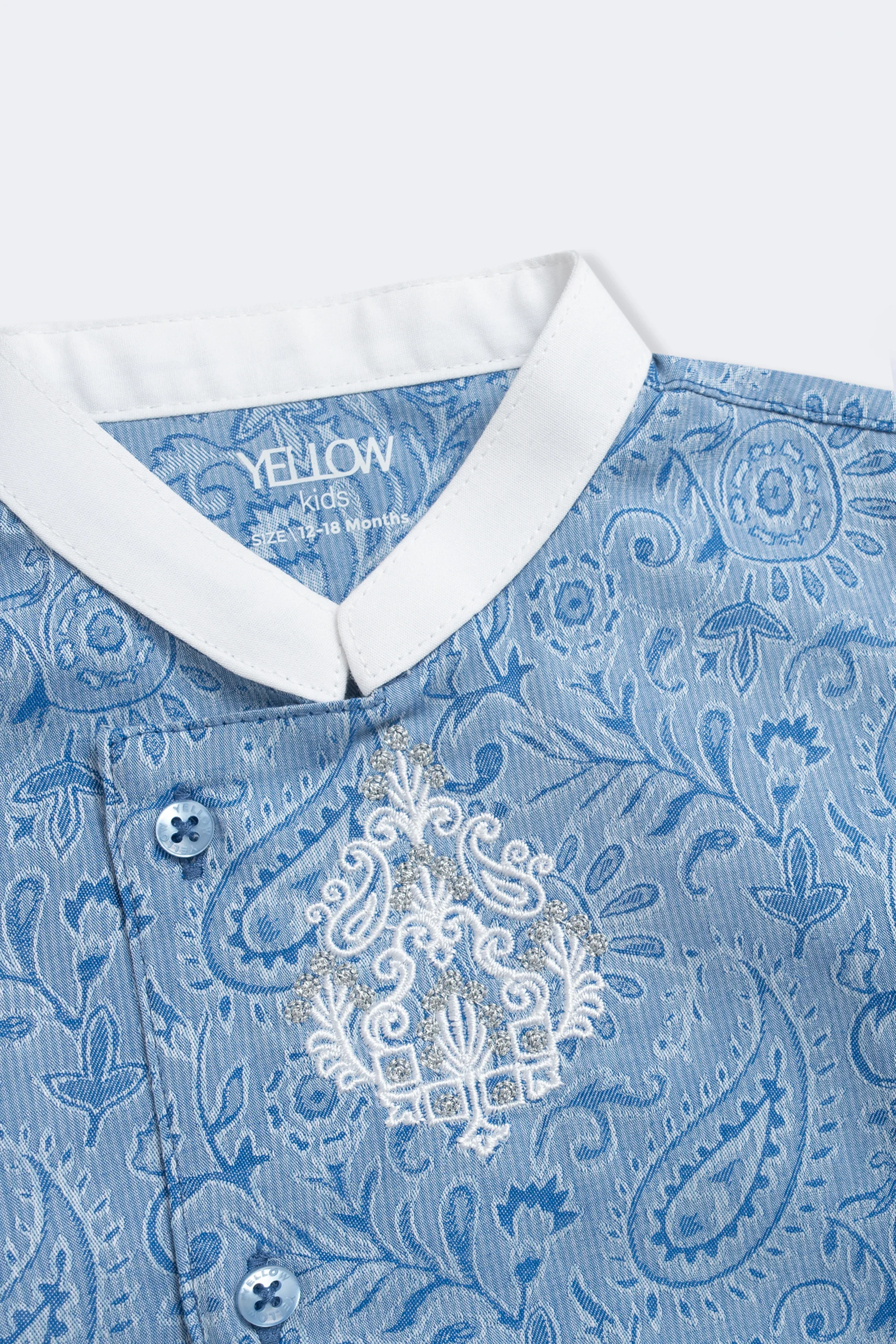 Newborn Boys' Panjabi Set (6-18 Months) - Image 3