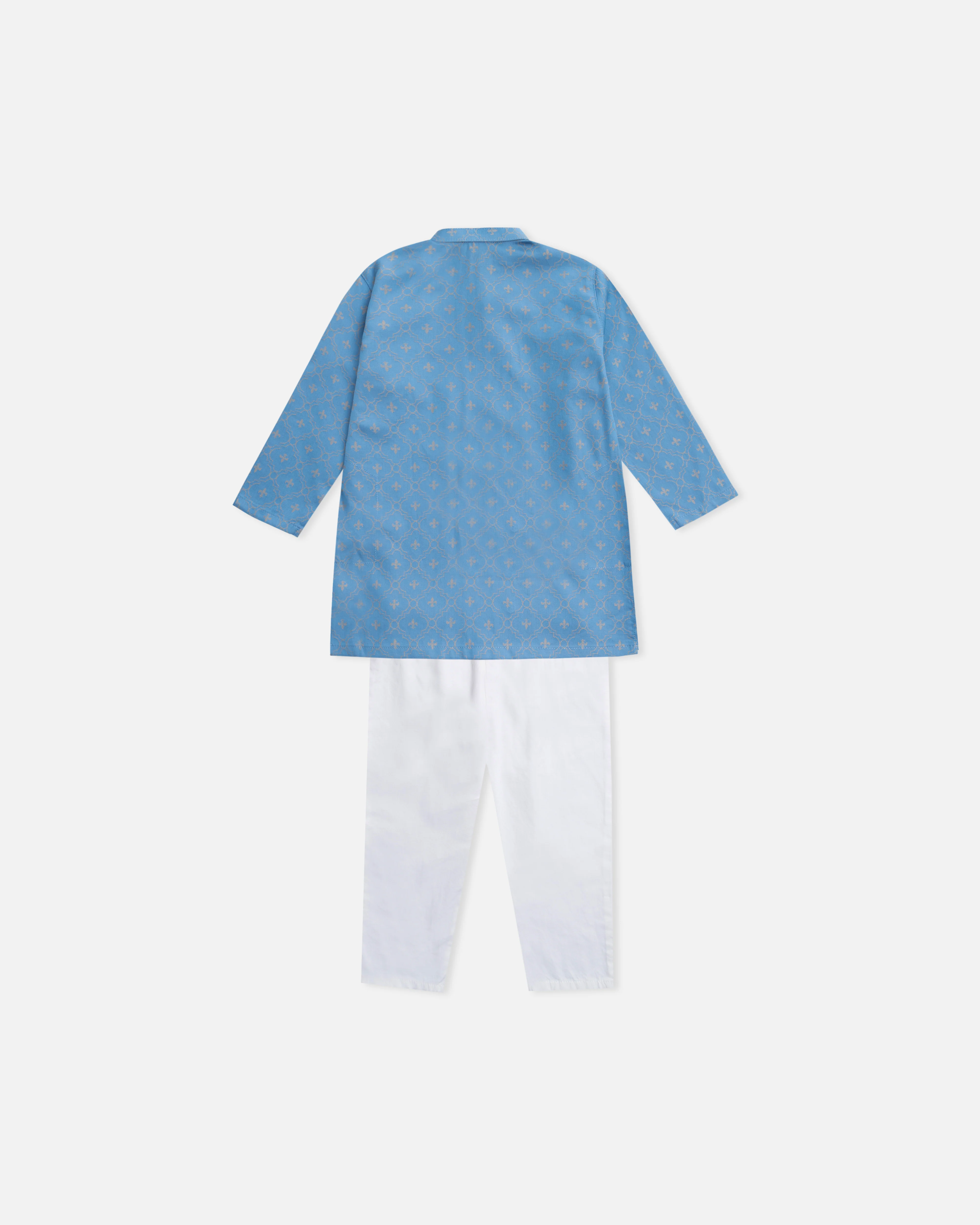 Newborn Boys' Panjabi Set (0-6 Months) - Image 2