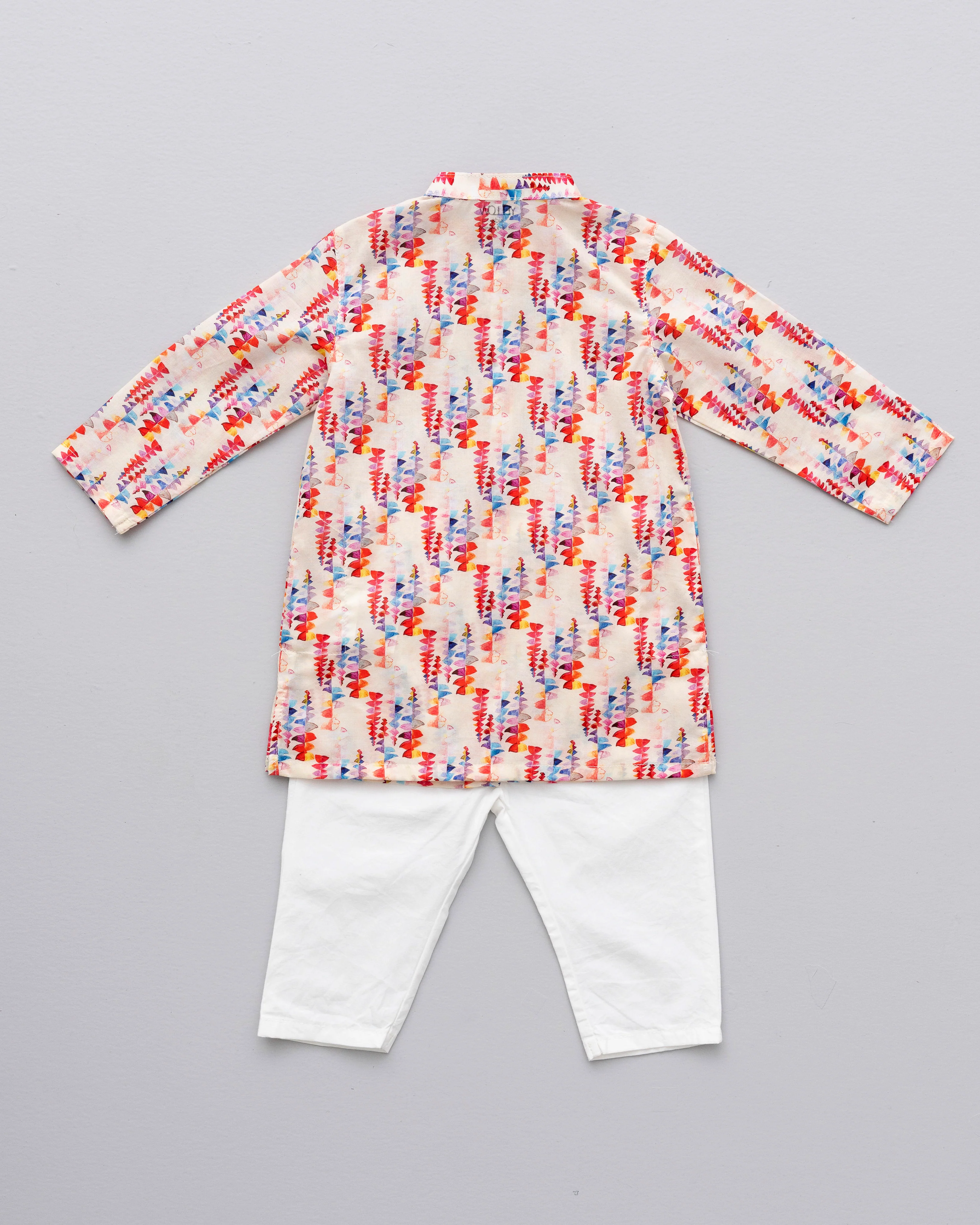 Newborn Boys' Panjabi Set (0-6 Months) - Image 2