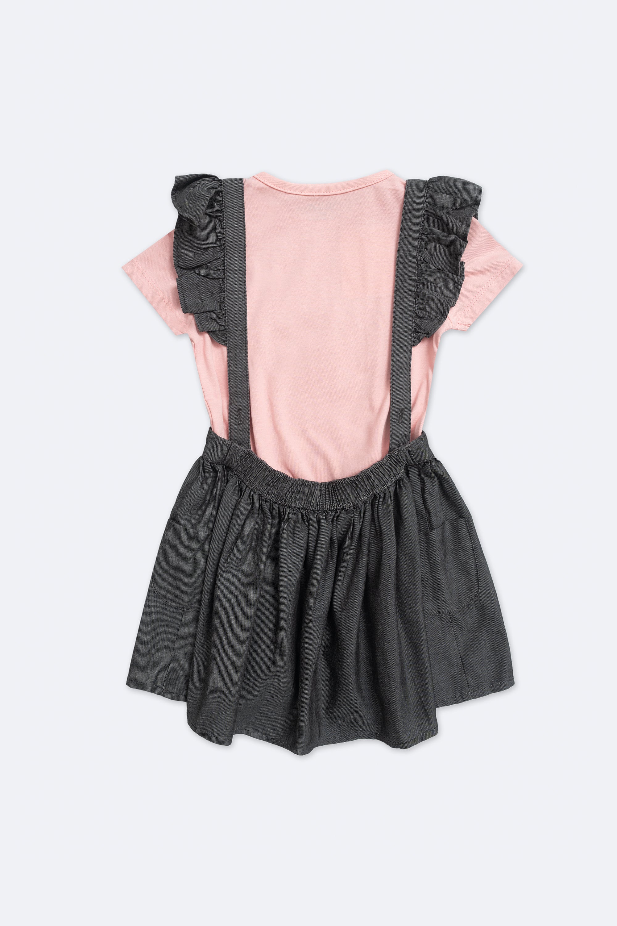 Newborn Girls Dungaree (6-18 Months) - Image 2