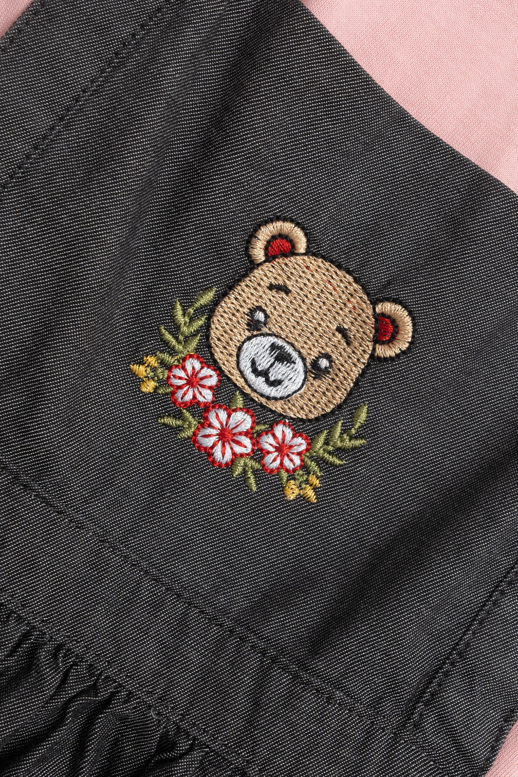 Newborn Girls Dungaree (6-18 Months) - Image 3