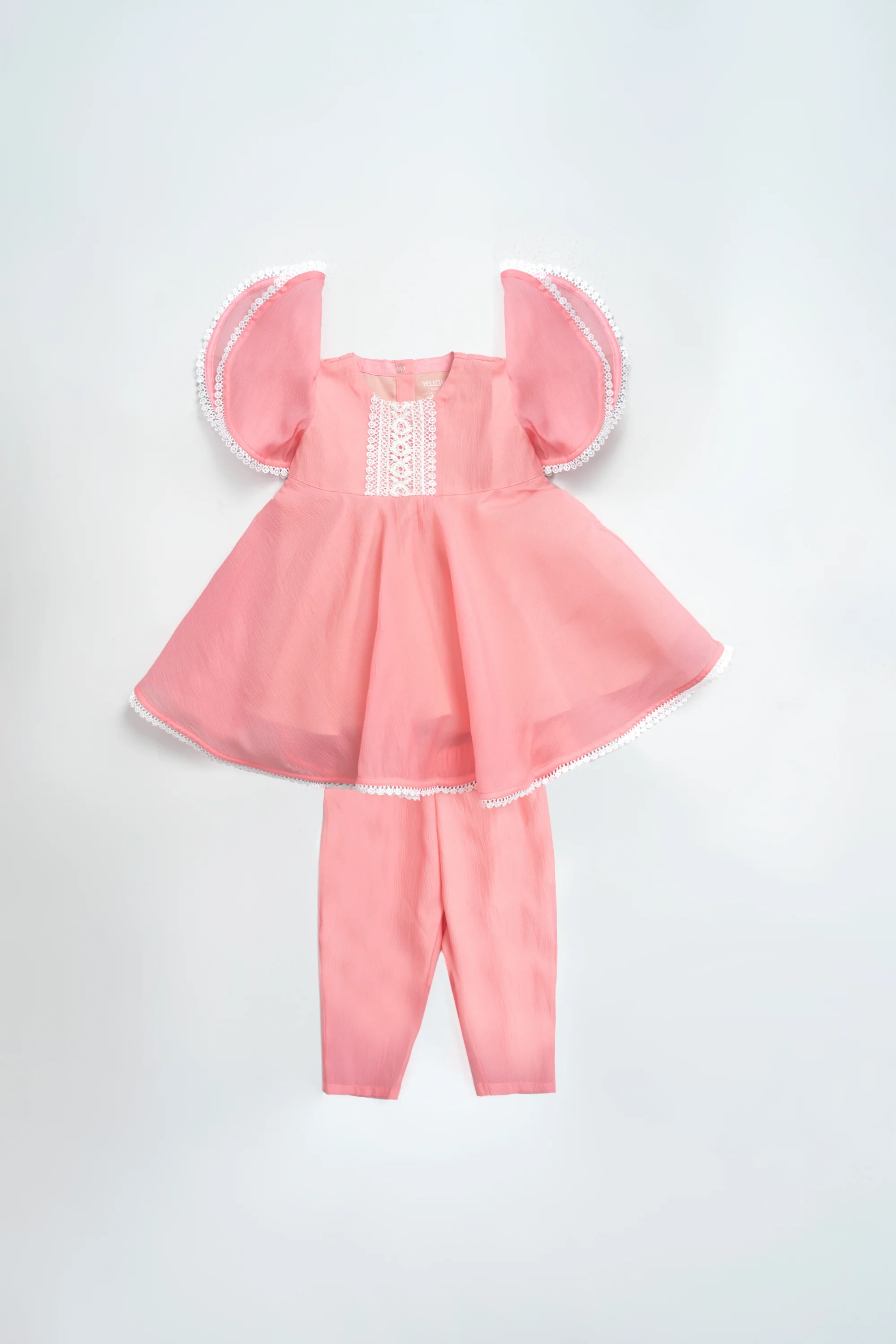 Newborn Girls' Ethnic Partywear Set (6-18 Months)