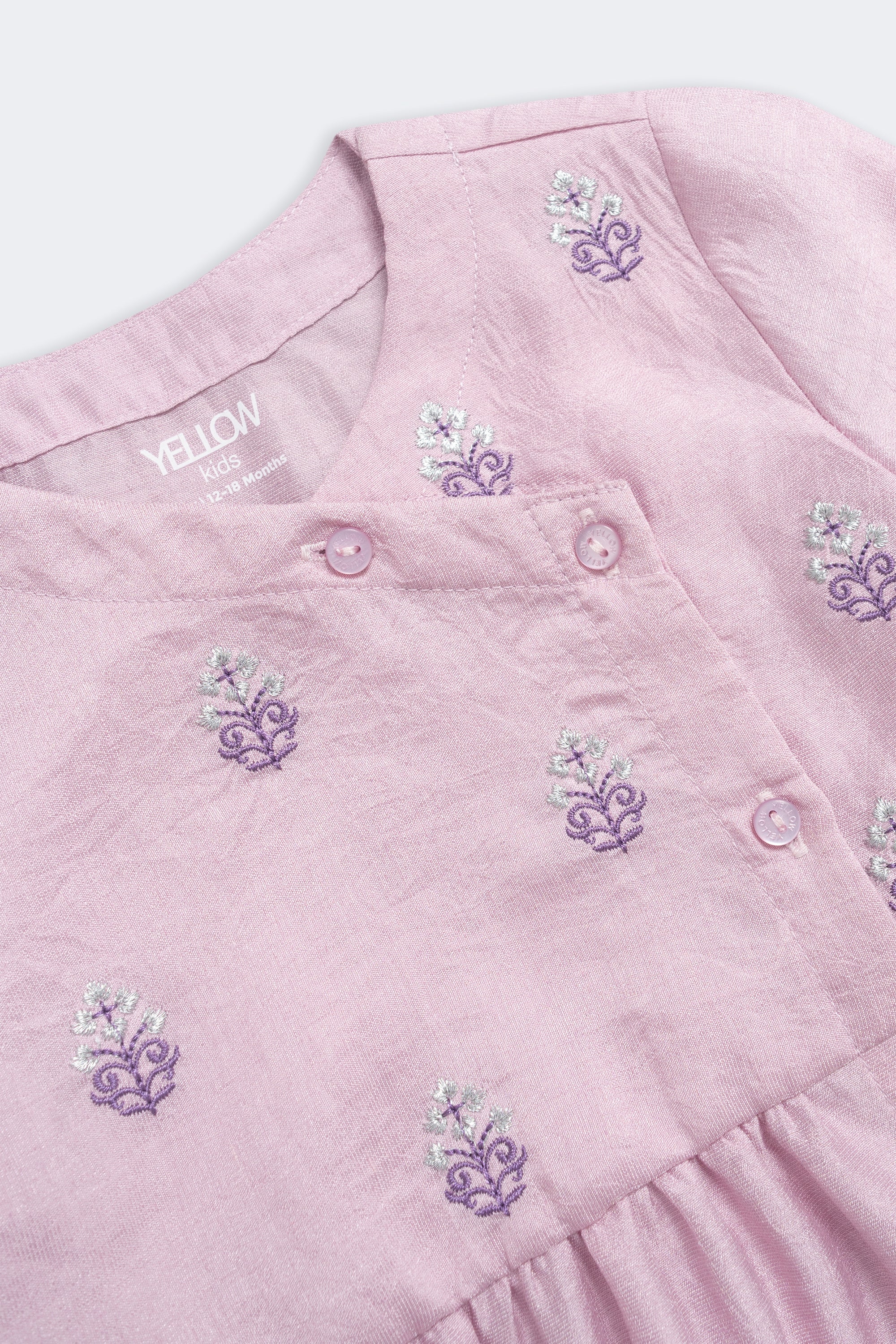Newborn Girls' Ethnic Set (6-18 Months) - Image 3