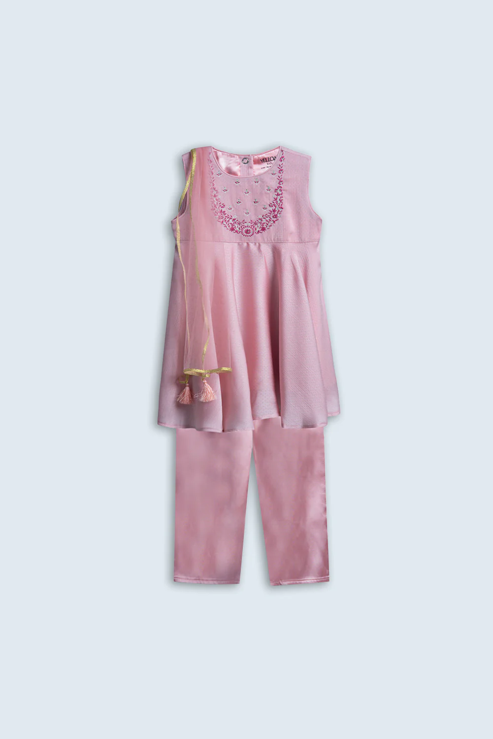 Newborn Girls Ethnic Partywear Set (6-18 Months) - Image 5
