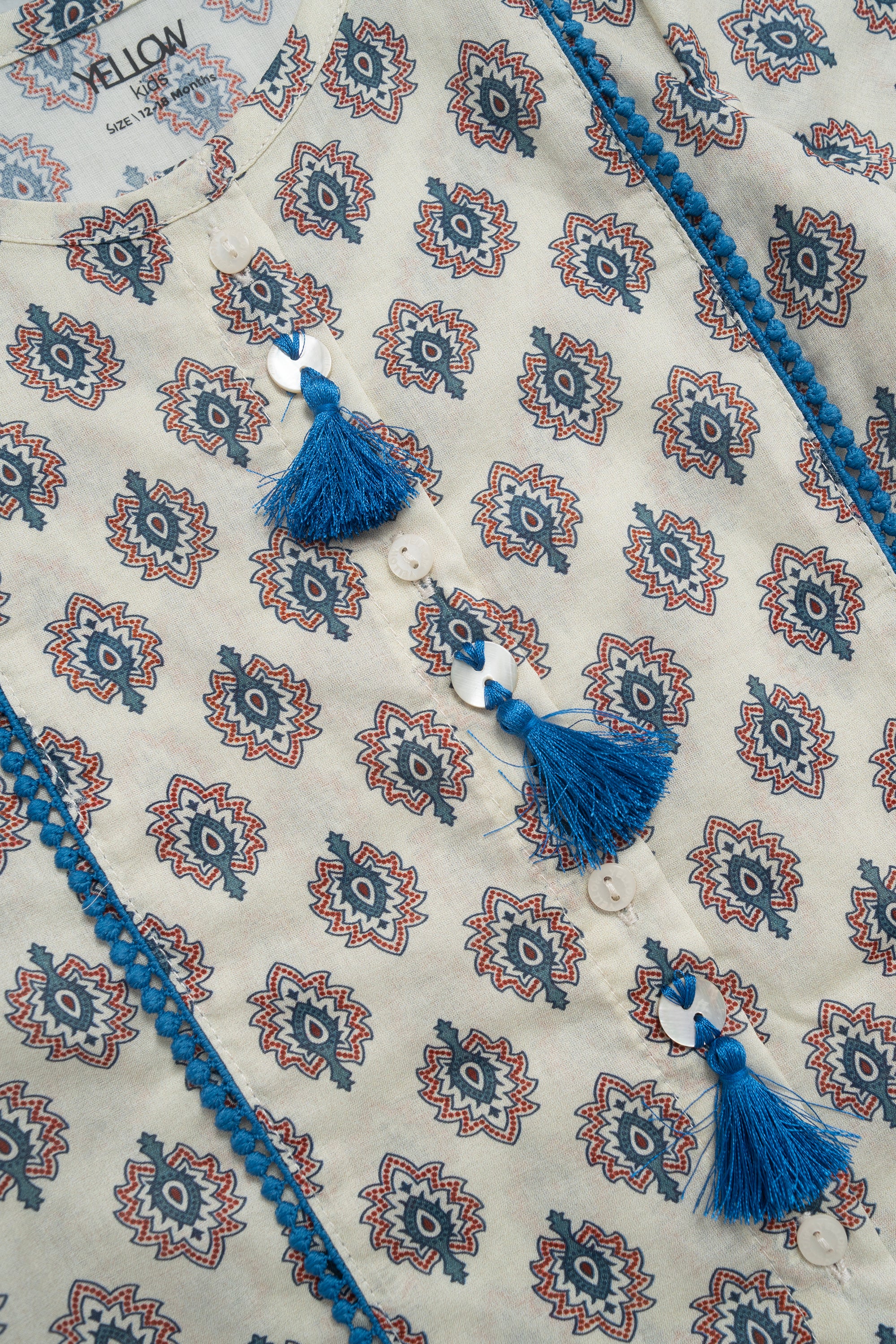 Newborn Girls' Ethnic Set (3-6 Months) - Image 6