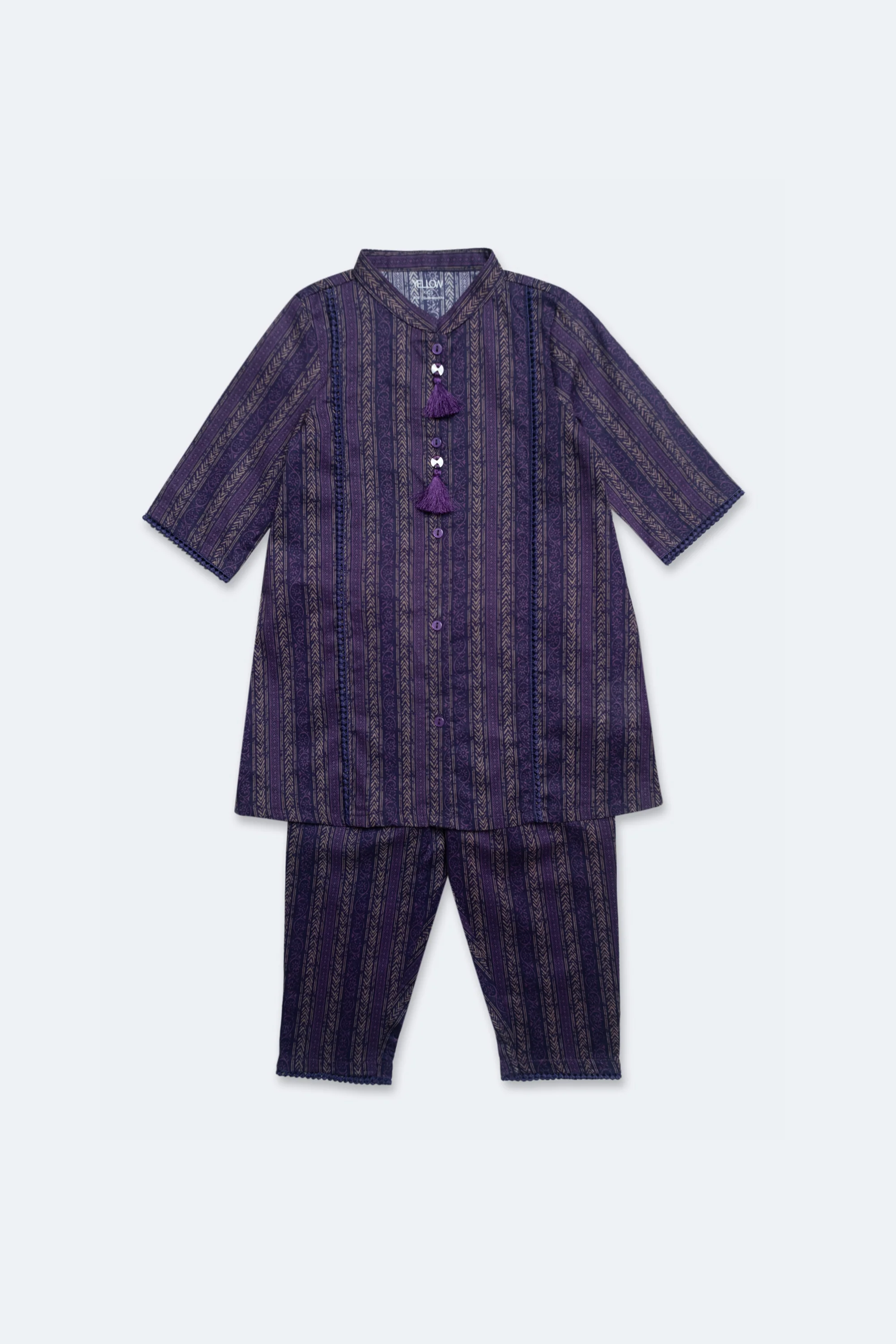 Newborn Girls' Ethnic Set (6-18 Months)