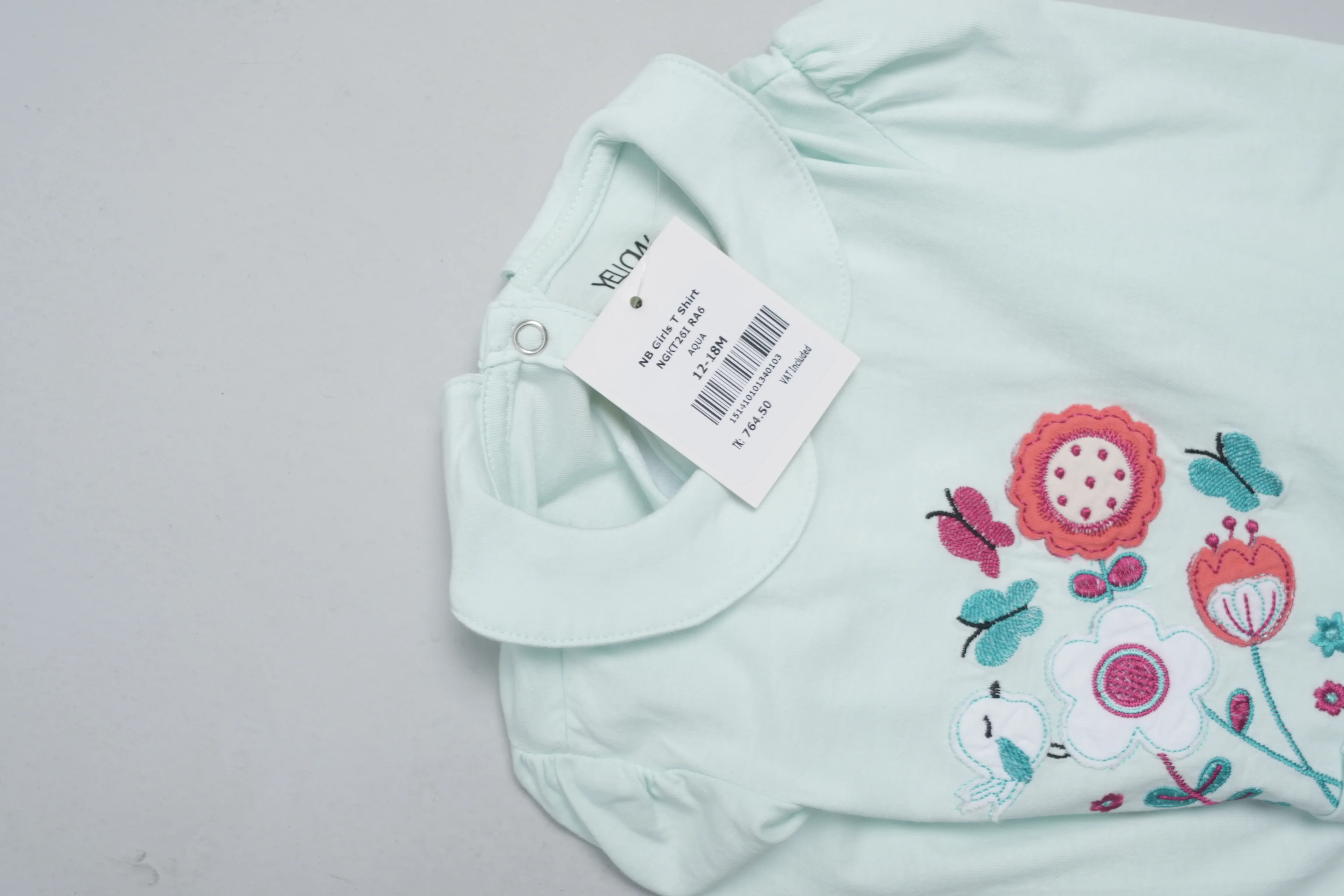 Newborn Girls' T-Shirt (0-6 Months) - Image 3