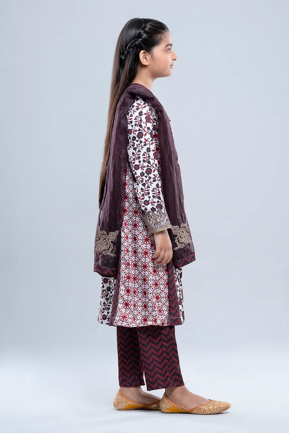 Princess Ethnic Partywear Set (2-4 Years) - Image 9