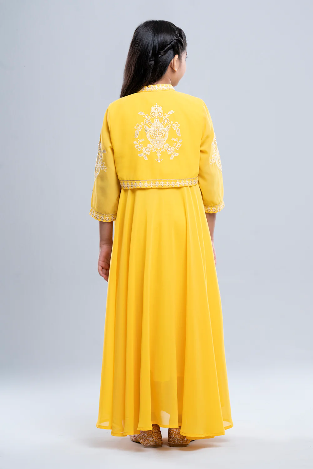 Princess Ethnic Partywear Set (6-8 Years) - Image 9
