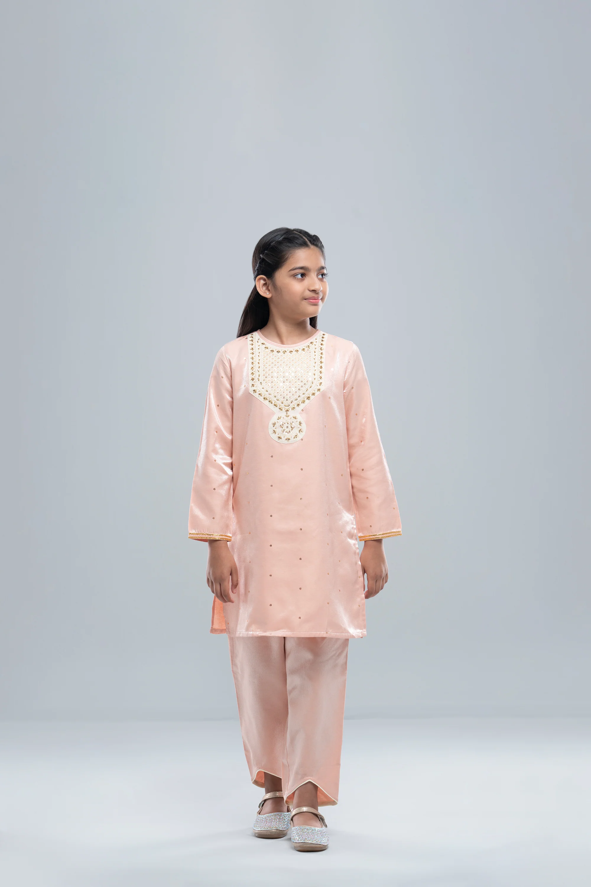 Princess Ethnic Partywear Set (2-4 Years) - Image 2
