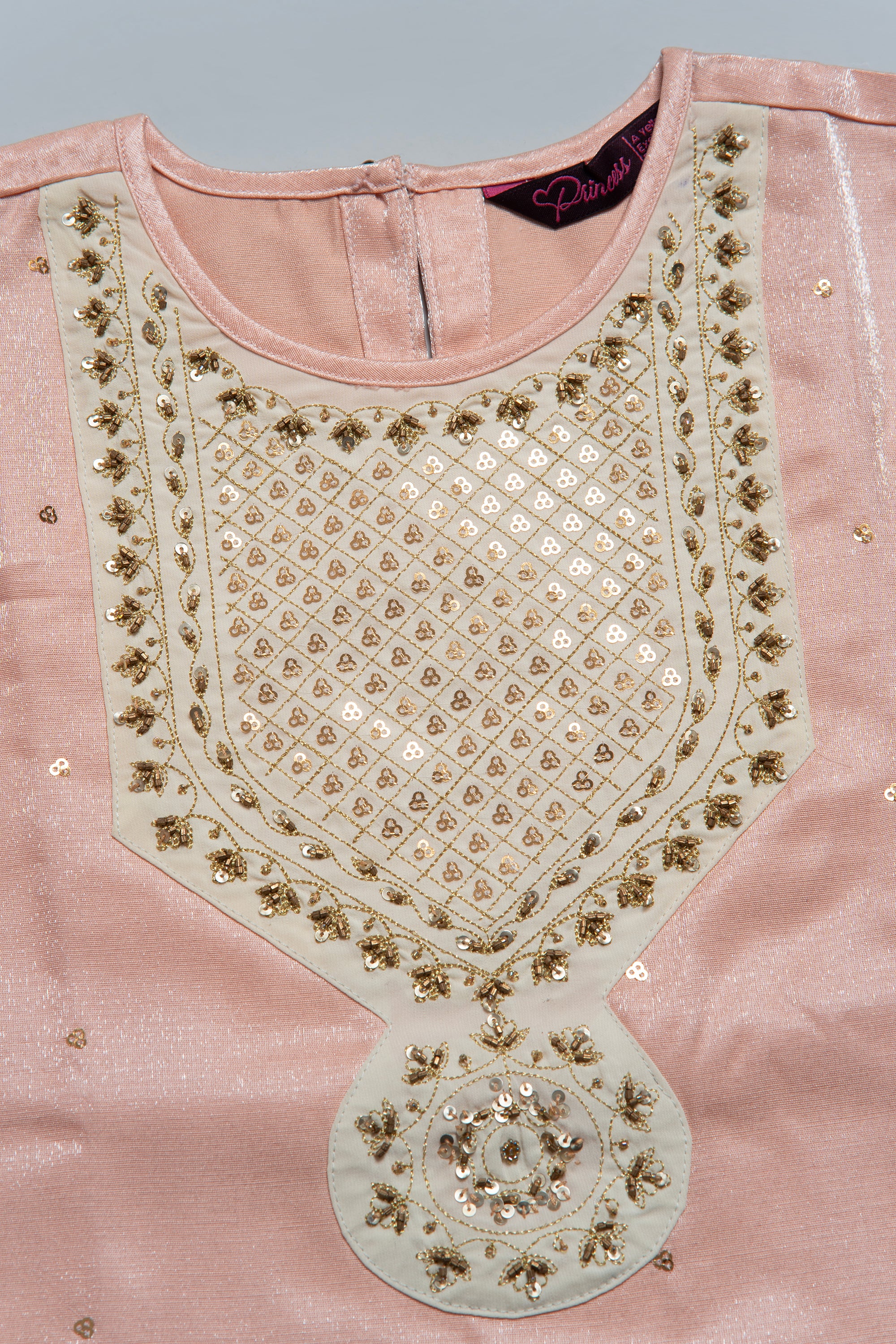 Princess Ethnic Partywear Set (2-4 Years) - Image 5