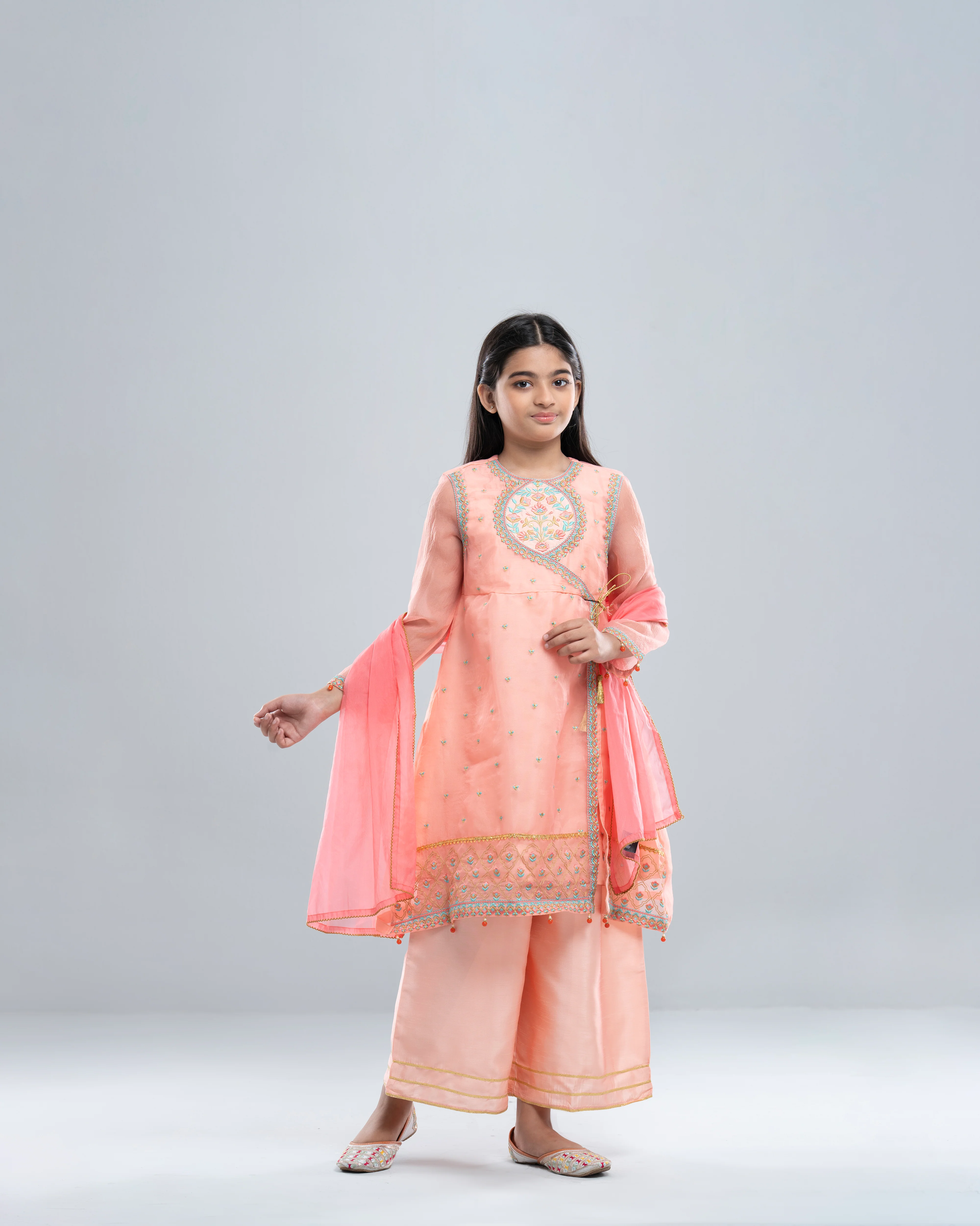 Princess Ethnic Partywear Set (2-4 Years)