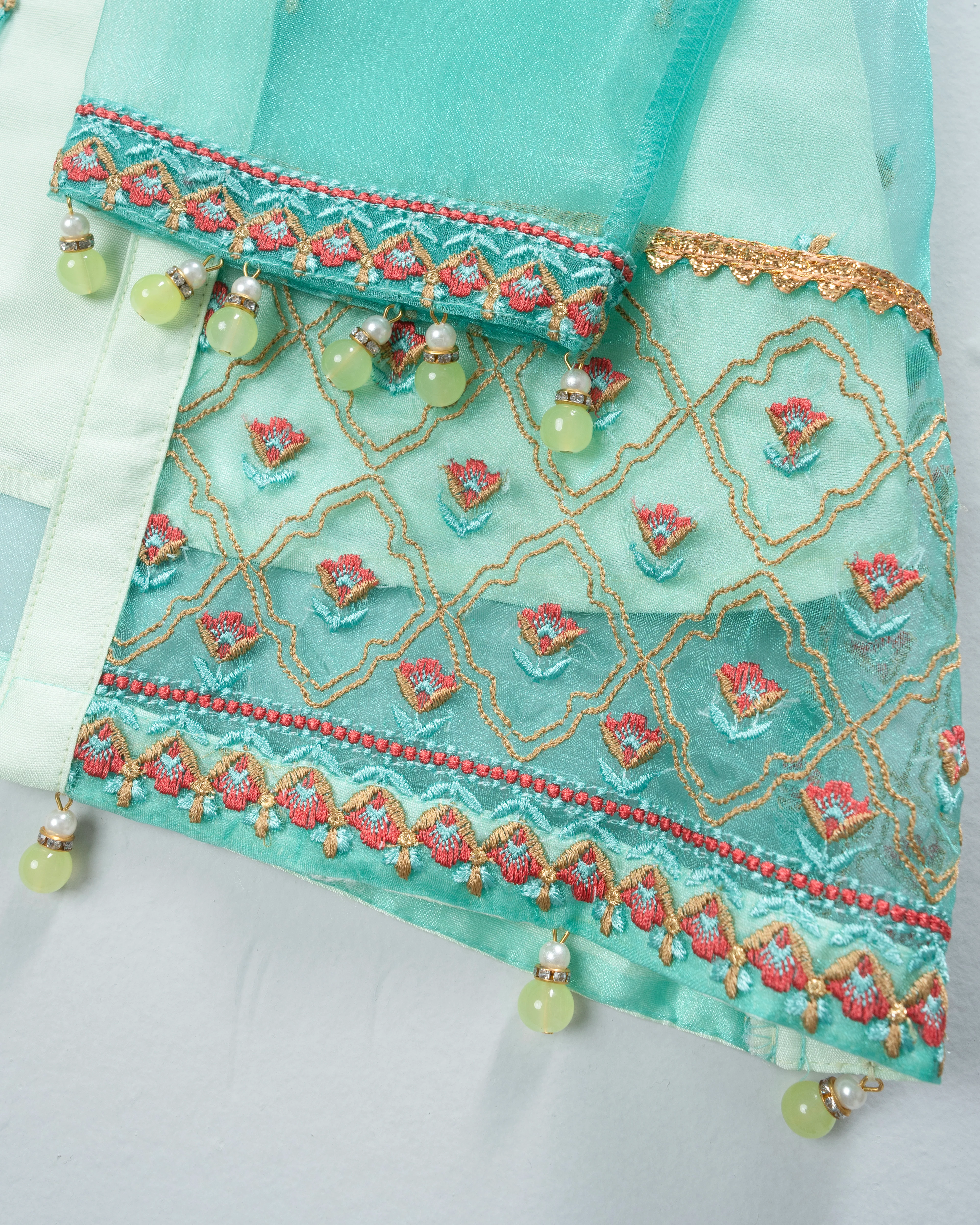 Princess Ethnic Partywear Set (2-4 Years) - Image 12