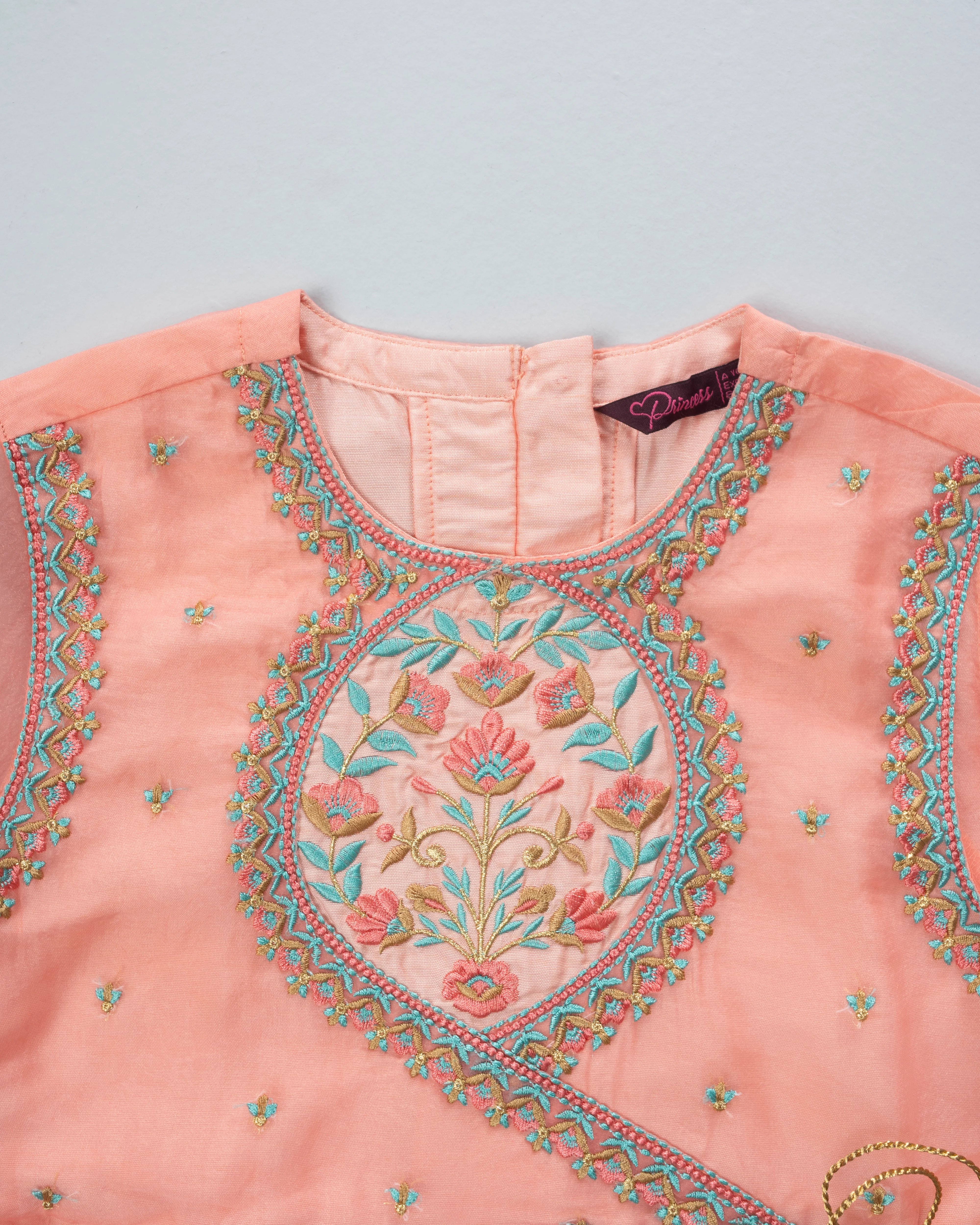 Princess Ethnic Partywear Set (6-8 Years) - Image 5