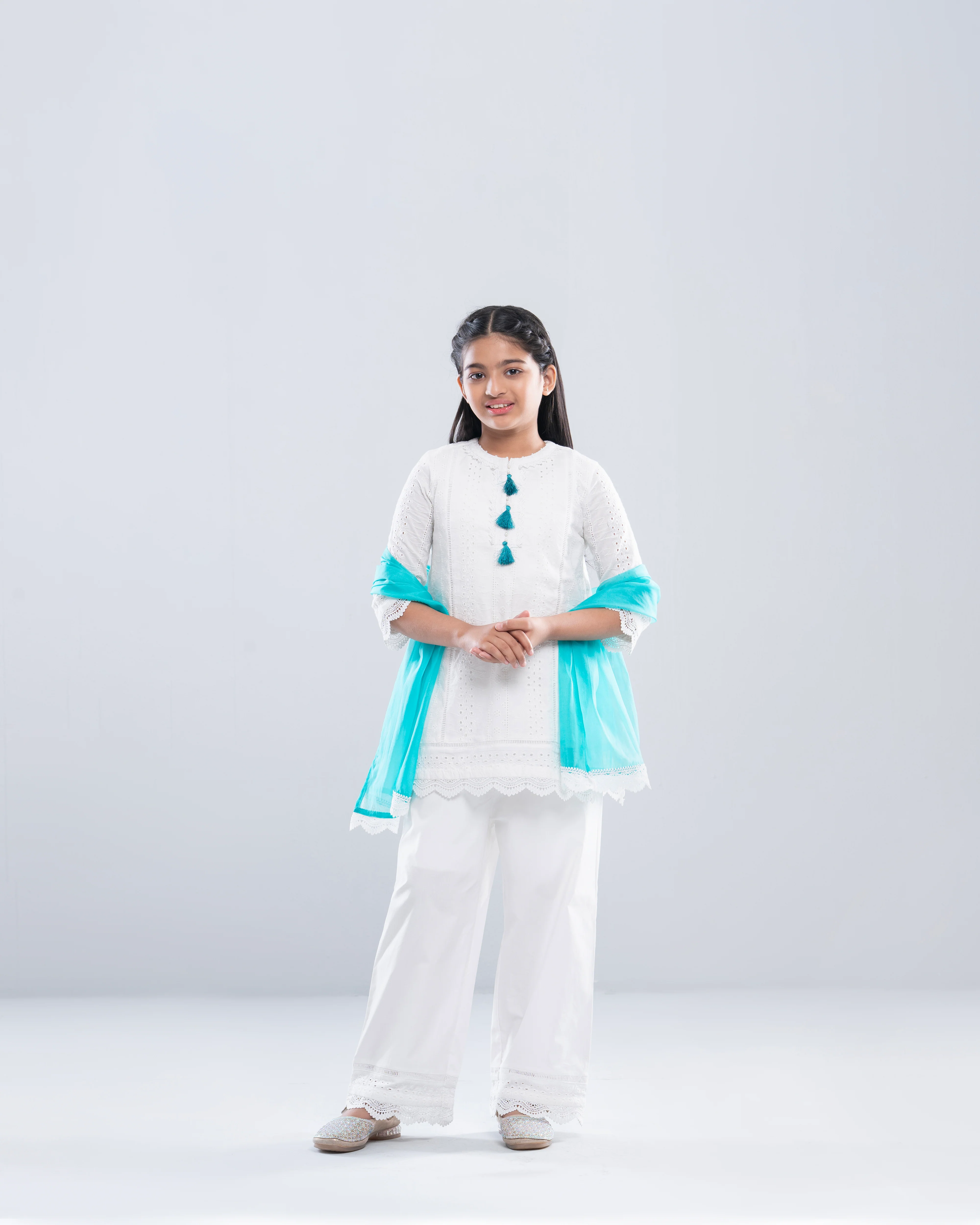 Princess Ethnic Partywear Set (2-4 Years)
