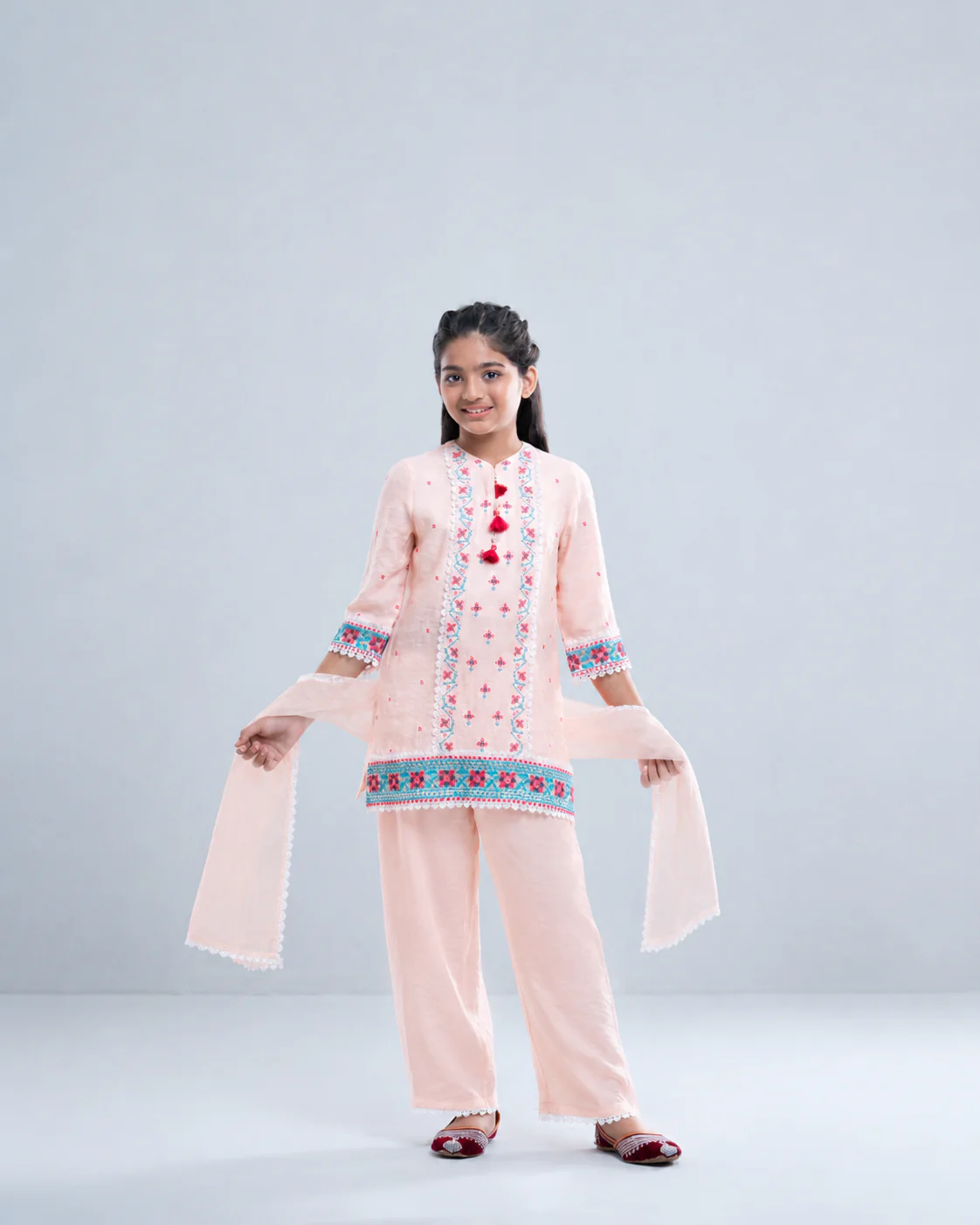 Princess Ethnic Partywear Set (2-4 Years)