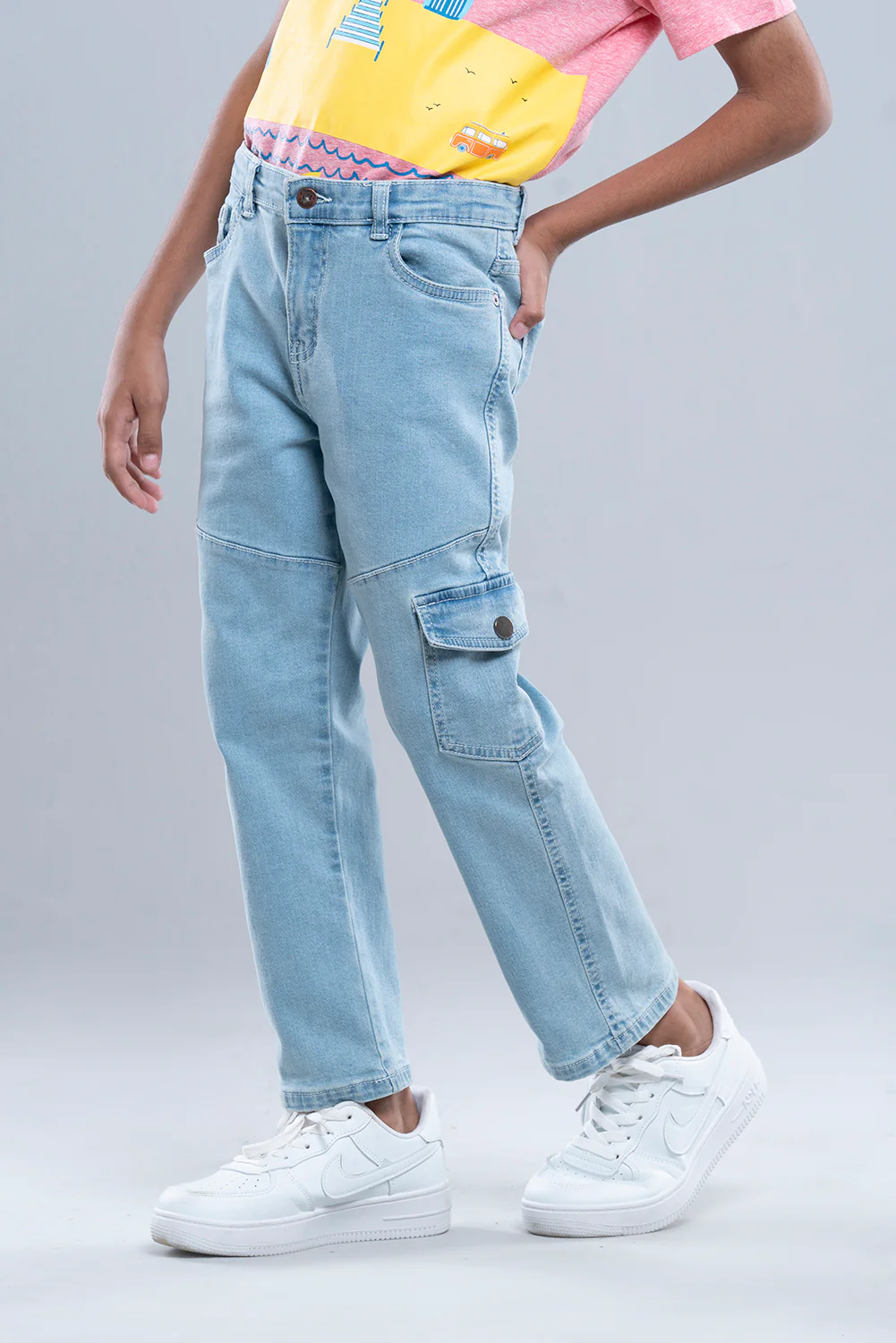 Prince Denim Bottom (6-8 Years) - Image 2