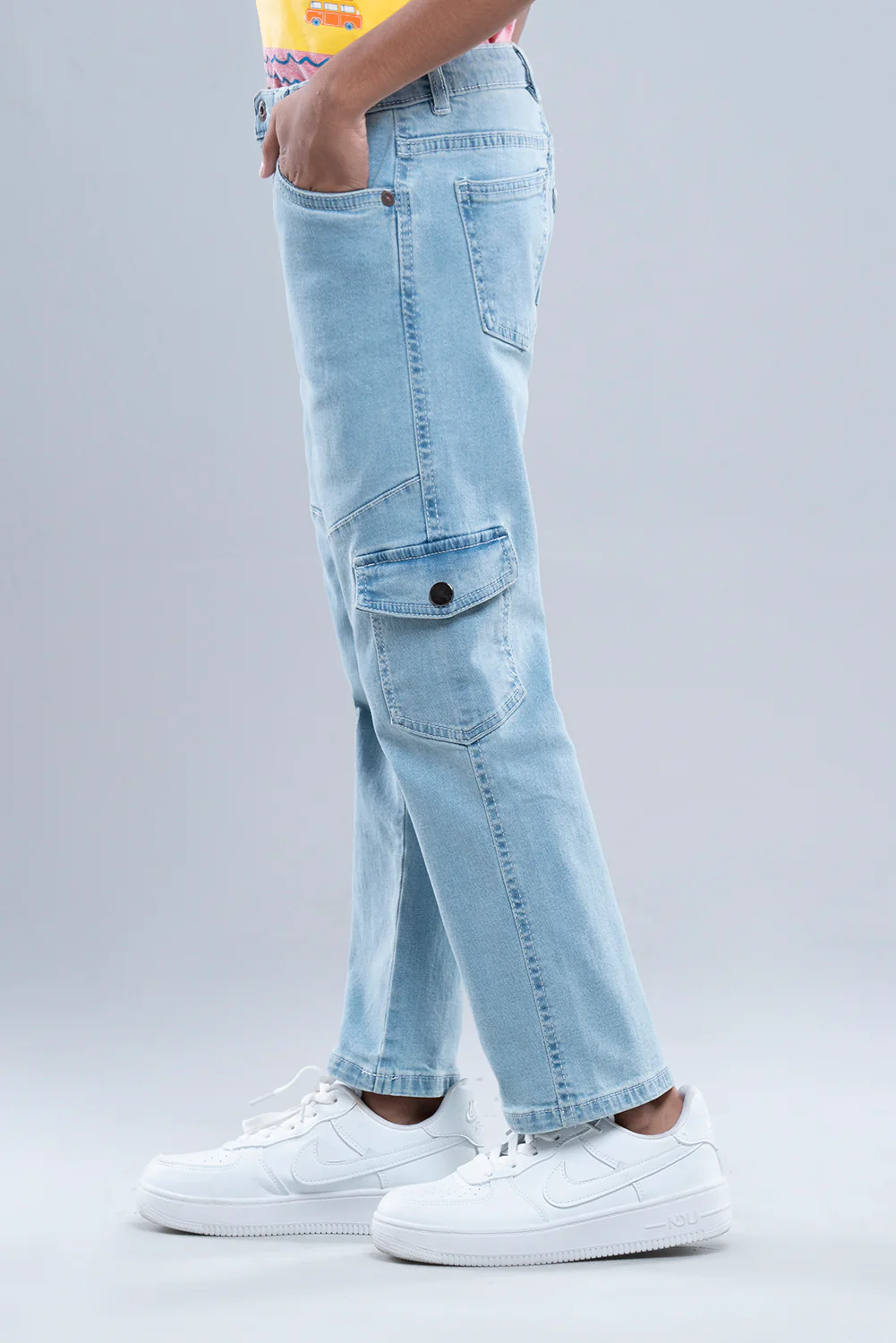 Prince Denim Bottom (6-8 Years) - Image 3